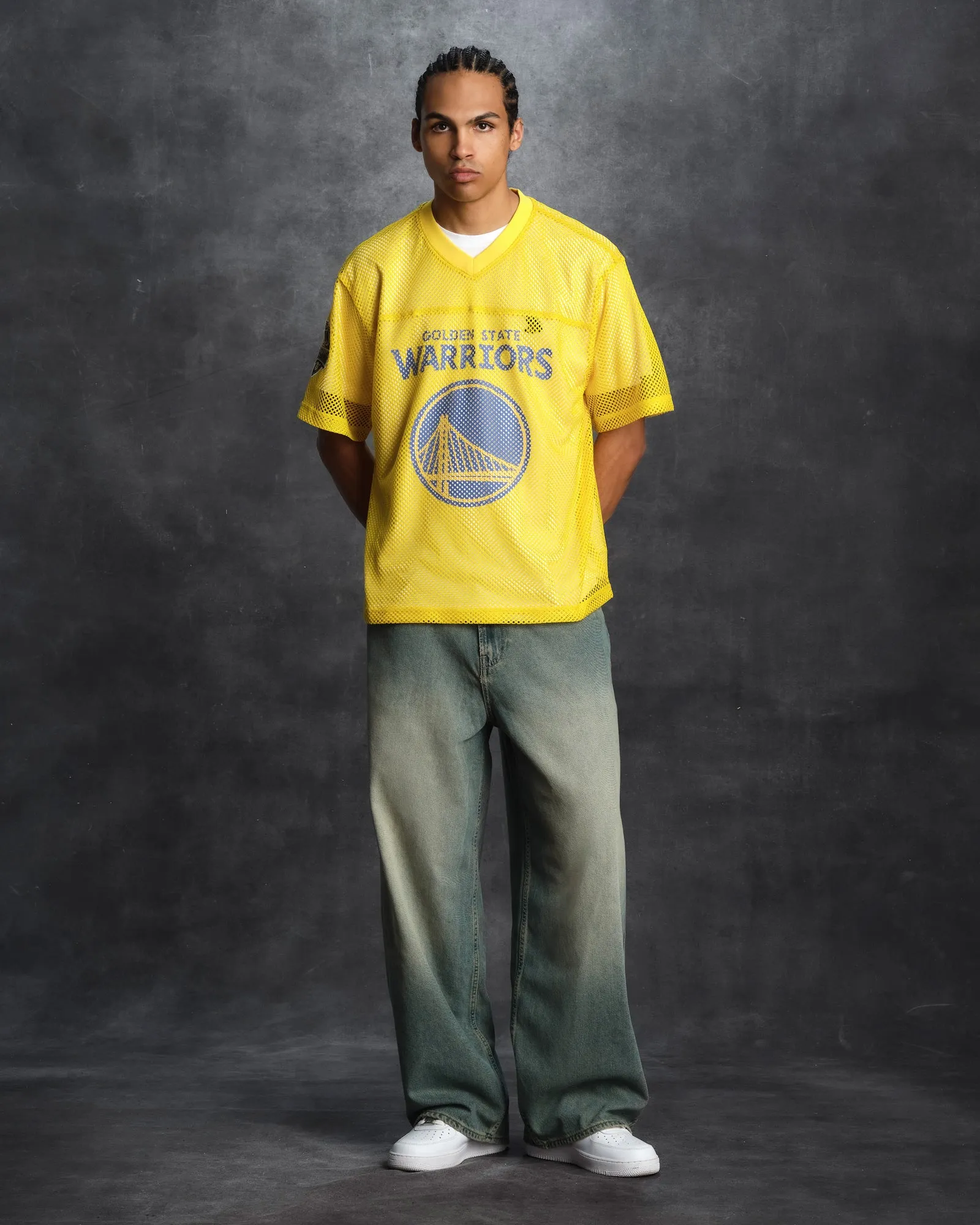 NBA Golden State Warriors Mesh Jersey - Yellow sold by OVO product image thumbnail 4