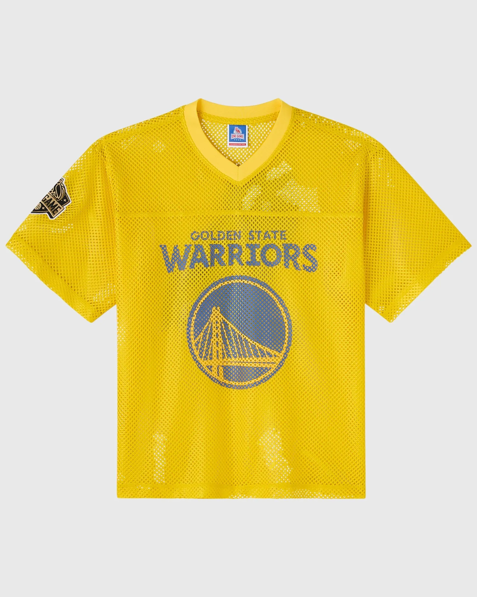 NBA Golden State Warriors Mesh Jersey - Yellow sold by OVO