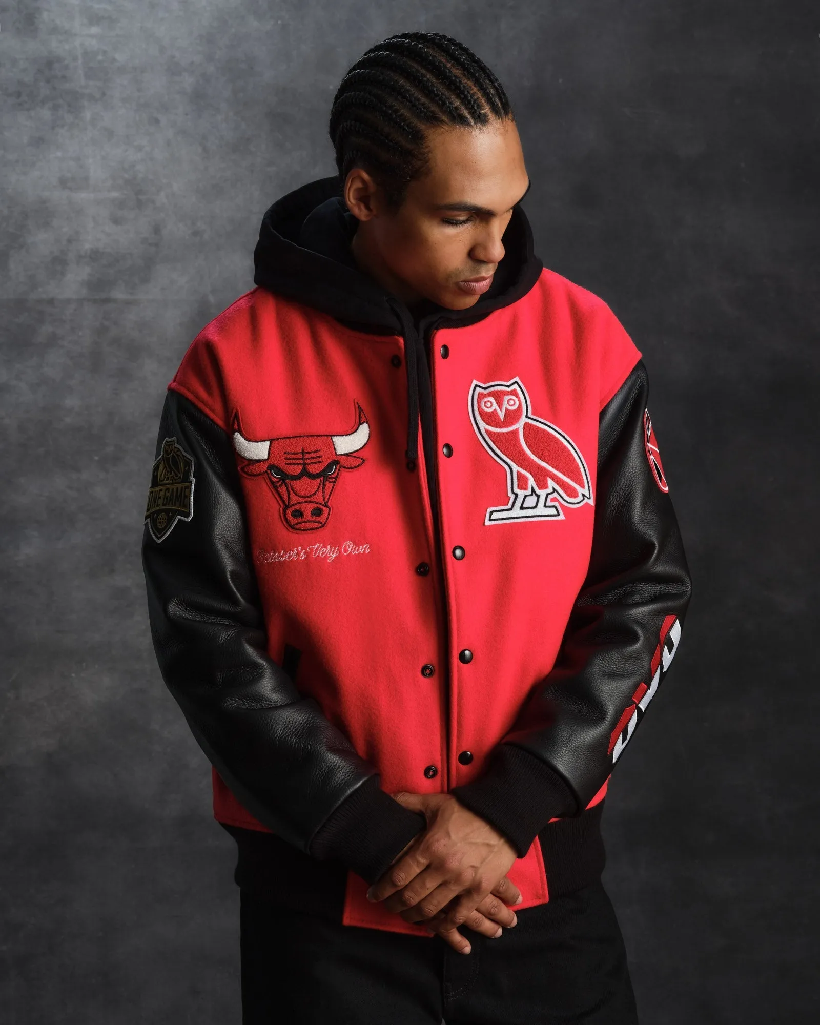 NBA Chicago Bulls Varsity Jacket - Red sold by OVO product image thumbnail 2