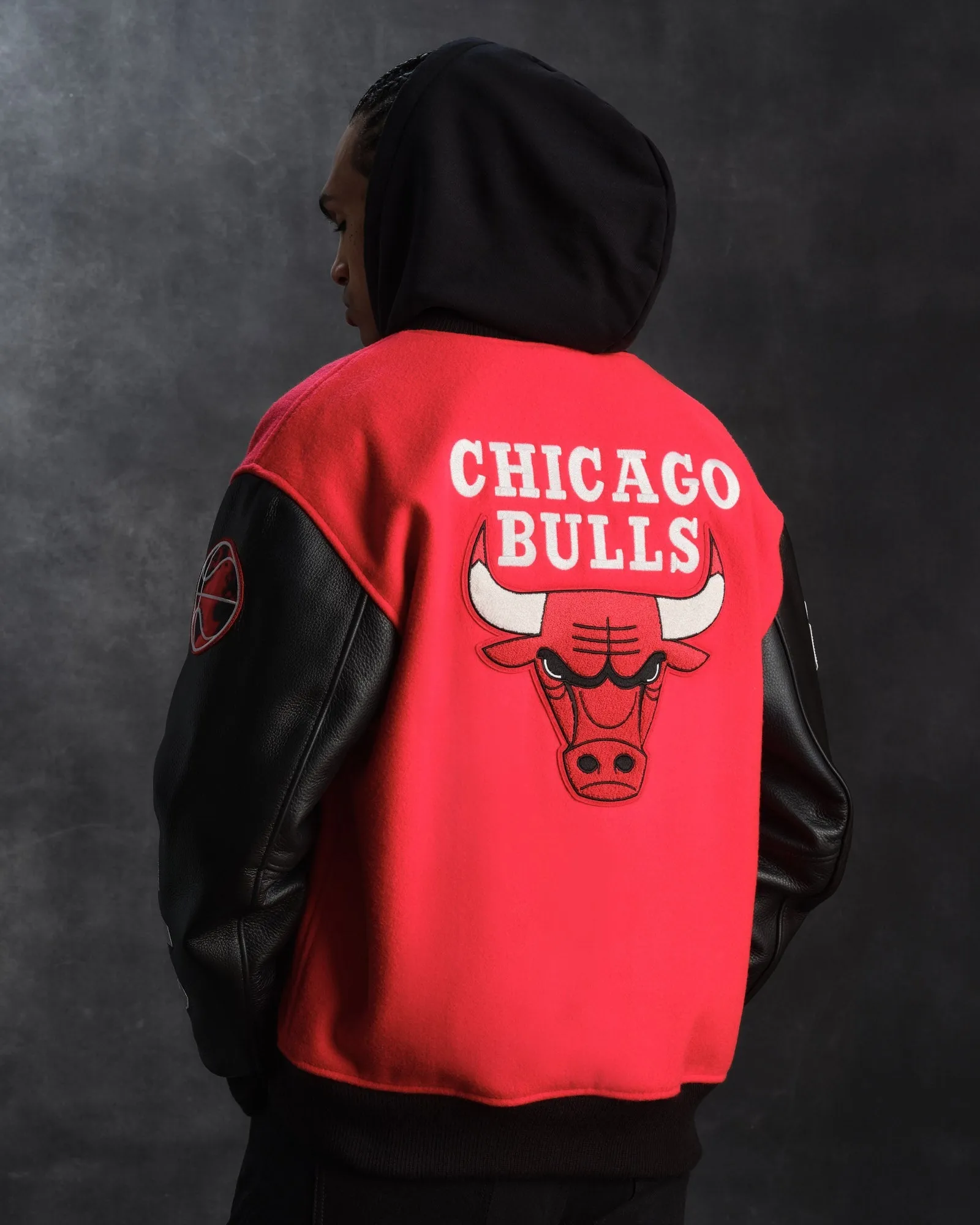 NBA Chicago Bulls Varsity Jacket - Red sold by OVO product image thumbnail 3