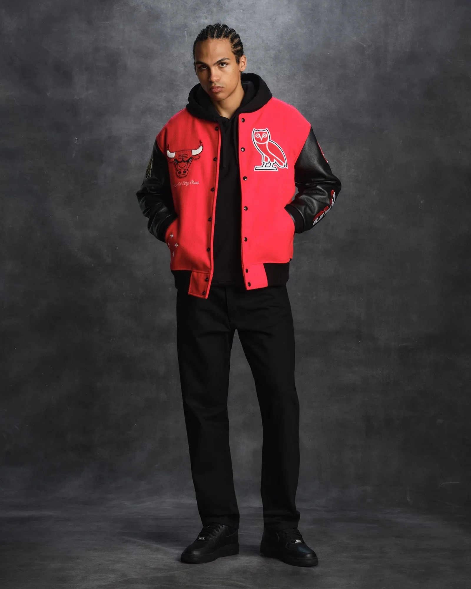 NBA Chicago Bulls Varsity Jacket - Red sold by OVO product image thumbnail 4