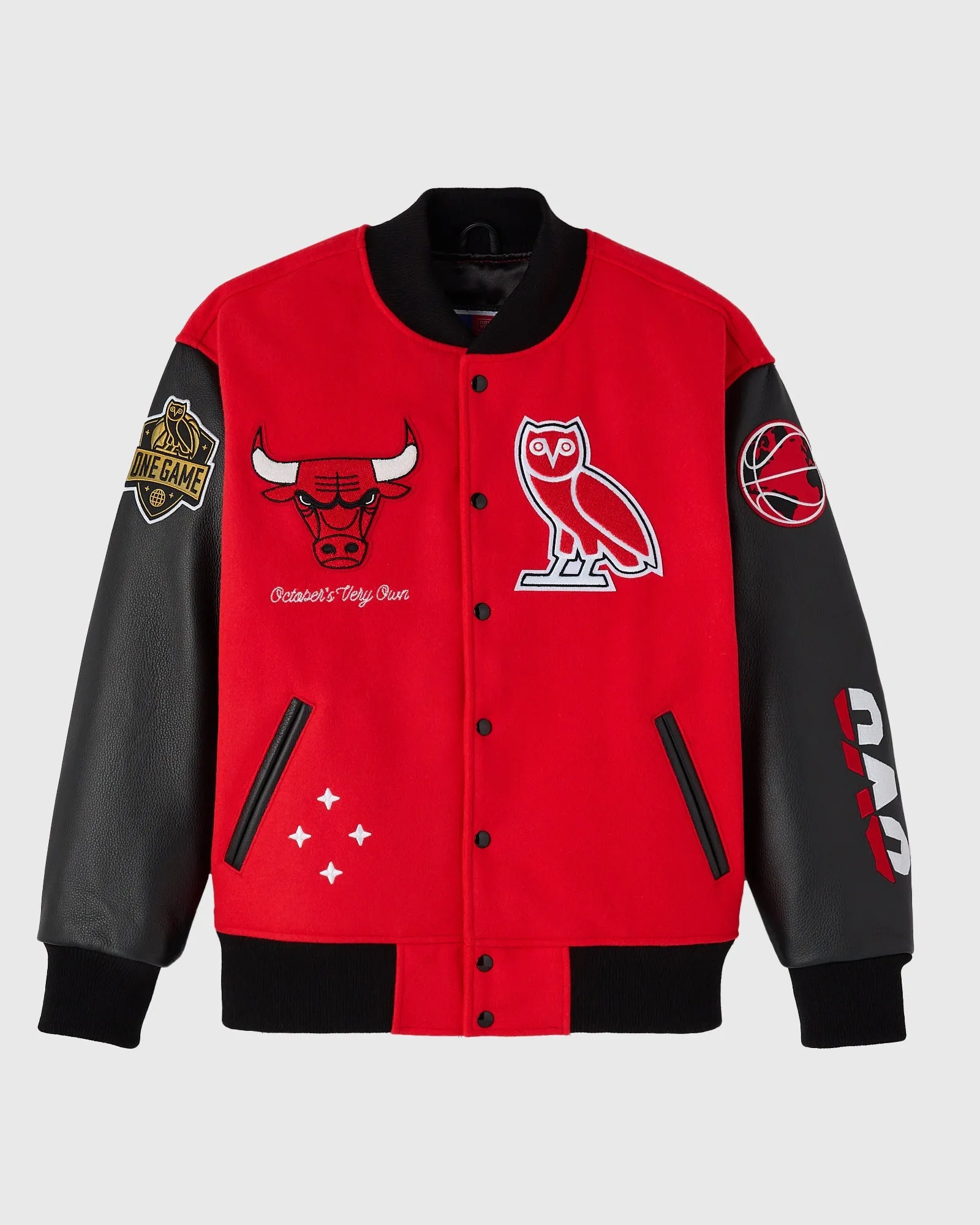 NBA Chicago Bulls Varsity Jacket - Red sold by OVO