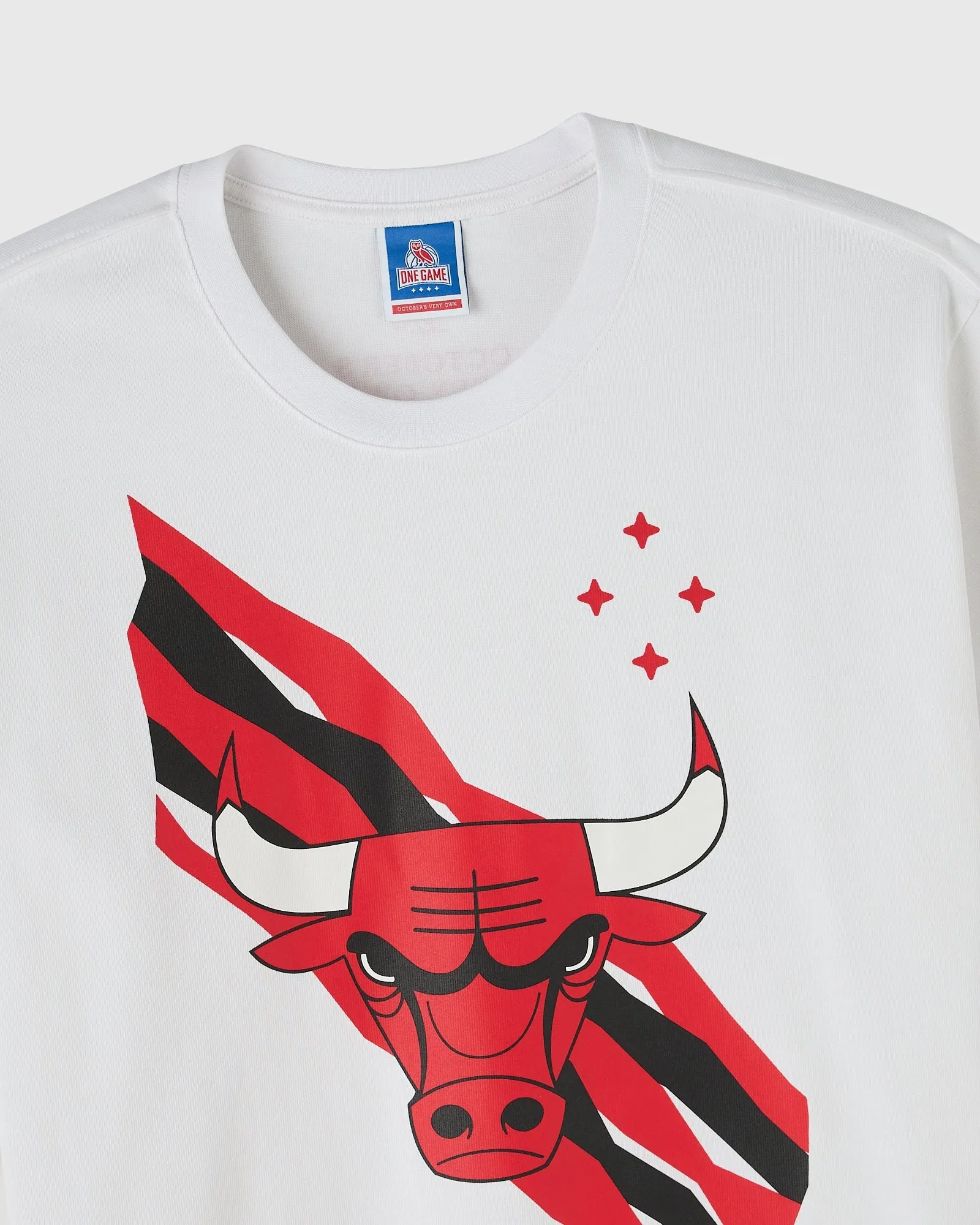 NBA Chicago Bulls Tee - White sold by OVO product image thumbnail 3