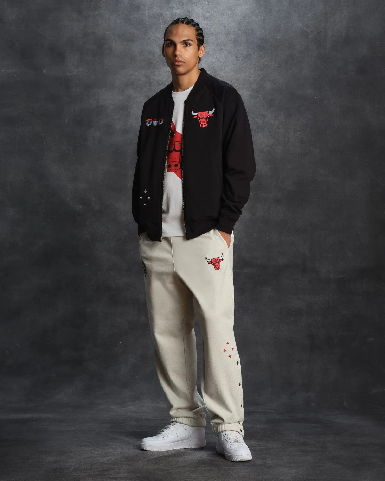 NBA Chicago Bulls Sweatpant - Pearl Grey sold by OVO product image thumbnail 3