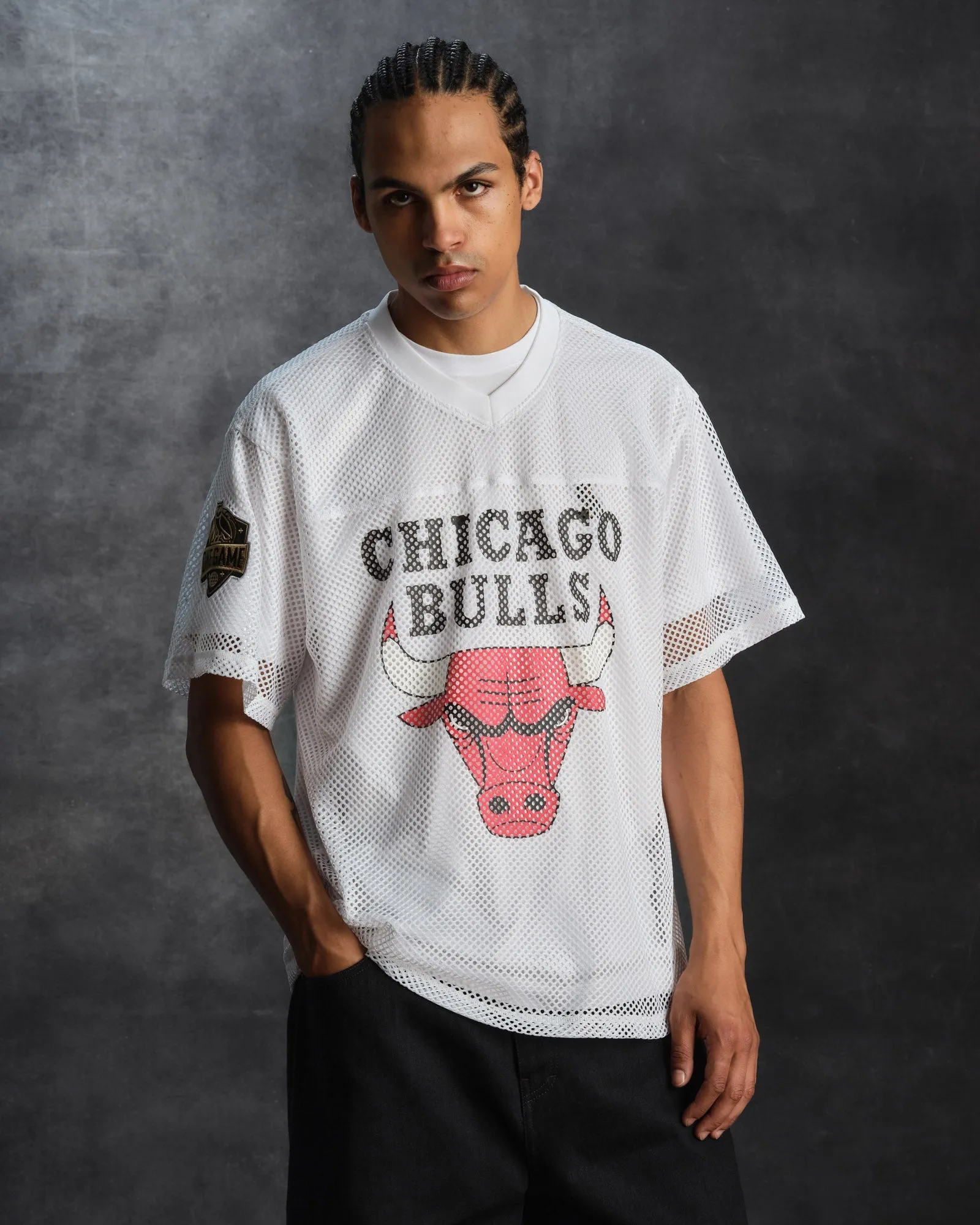 NBA Chicago Bulls Mesh Jersey - White sold by OVO product image thumbnail 2