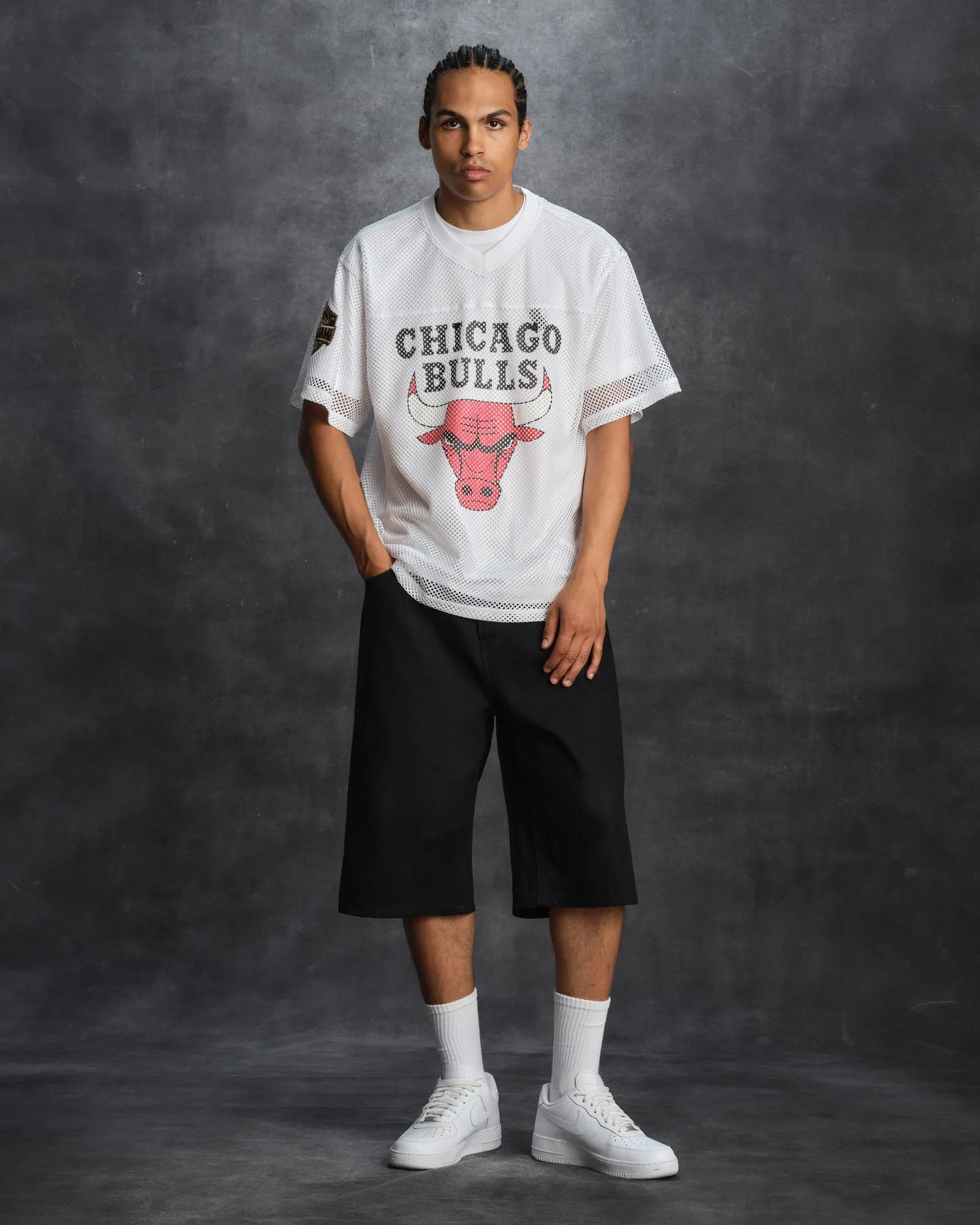 NBA Chicago Bulls Mesh Jersey - White sold by OVO product image thumbnail 4