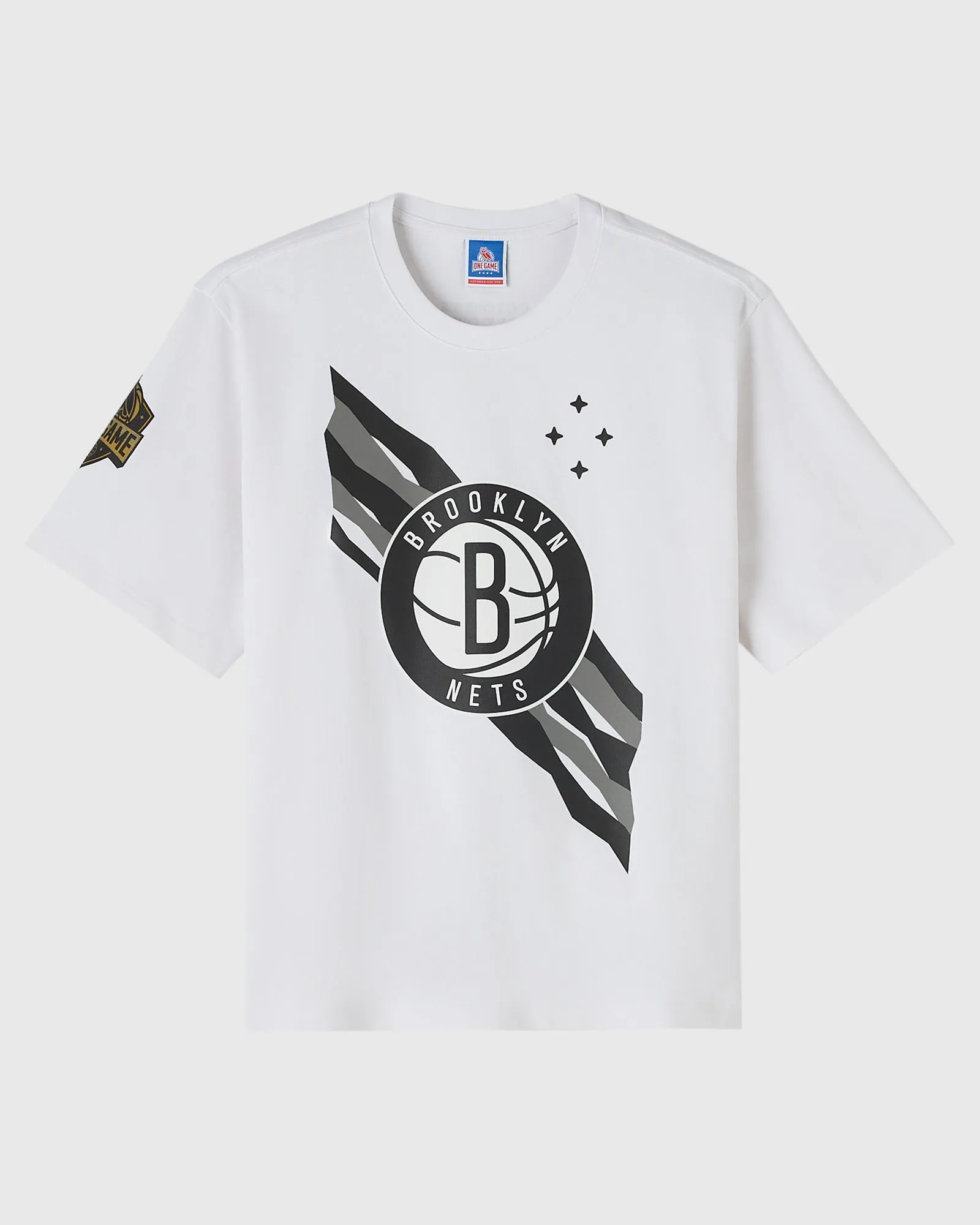 NBA Brooklyn Nets Tee - White sold by OVO