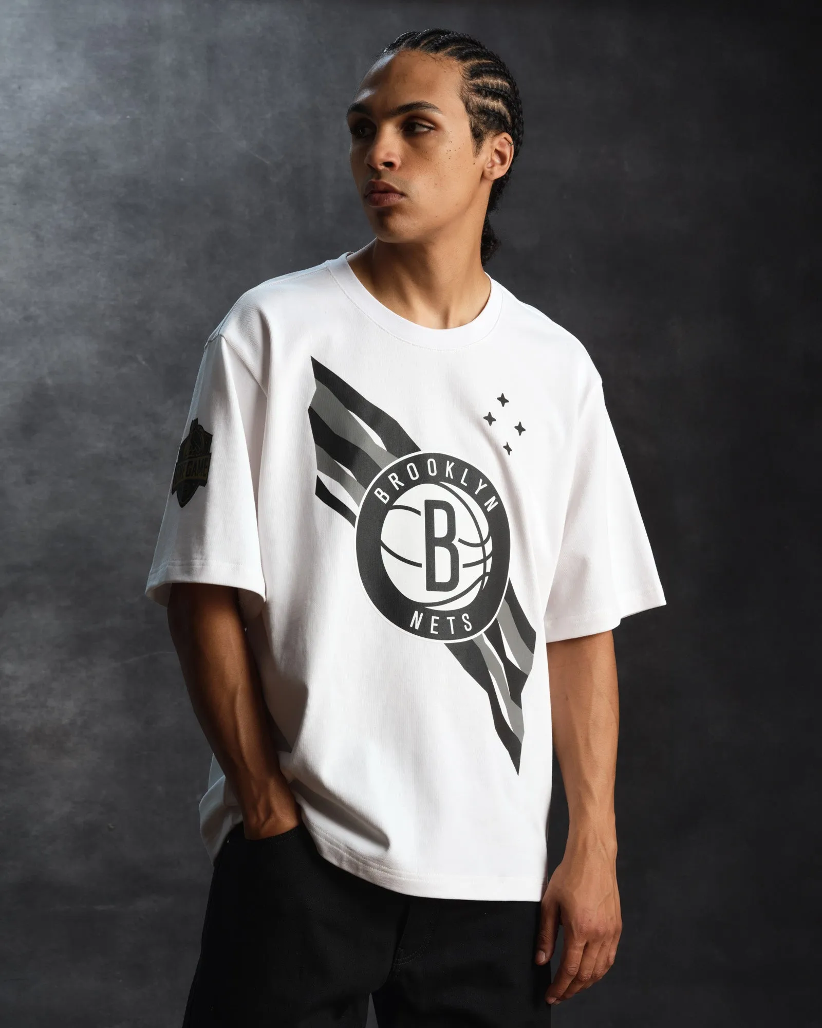 NBA Brooklyn Nets Tee - White sold by OVO product image thumbnail 2