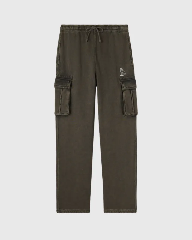 Muskoka Cargo Sweatpant - Deep Olive sold by OVO