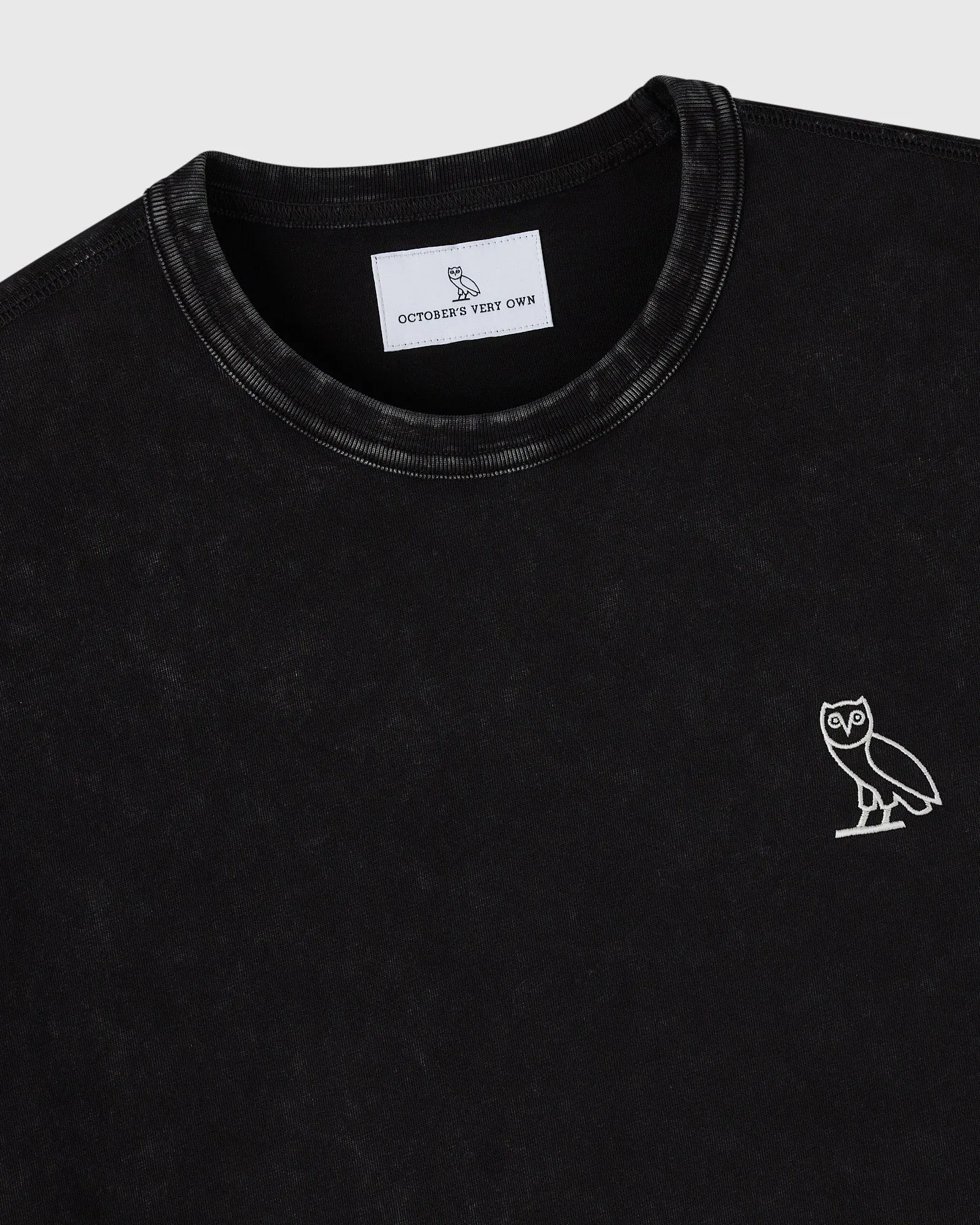 Muskoka Tee - Garment Dyed Black sold by OVO product image thumbnail 2