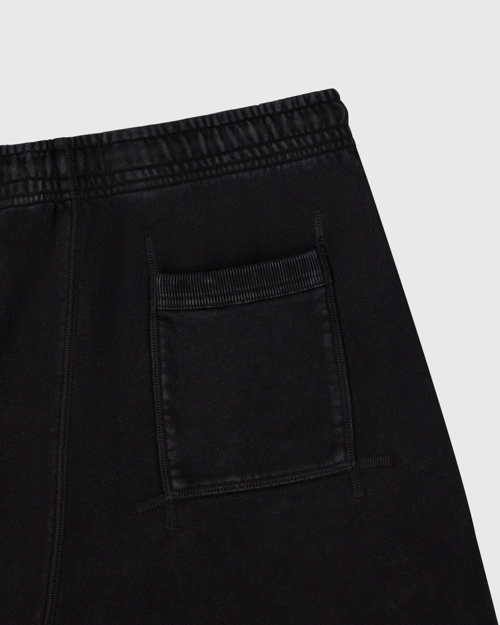 Muskoka Sweatshorts - Garment Dyed Black sold by OVO product image thumbnail 4