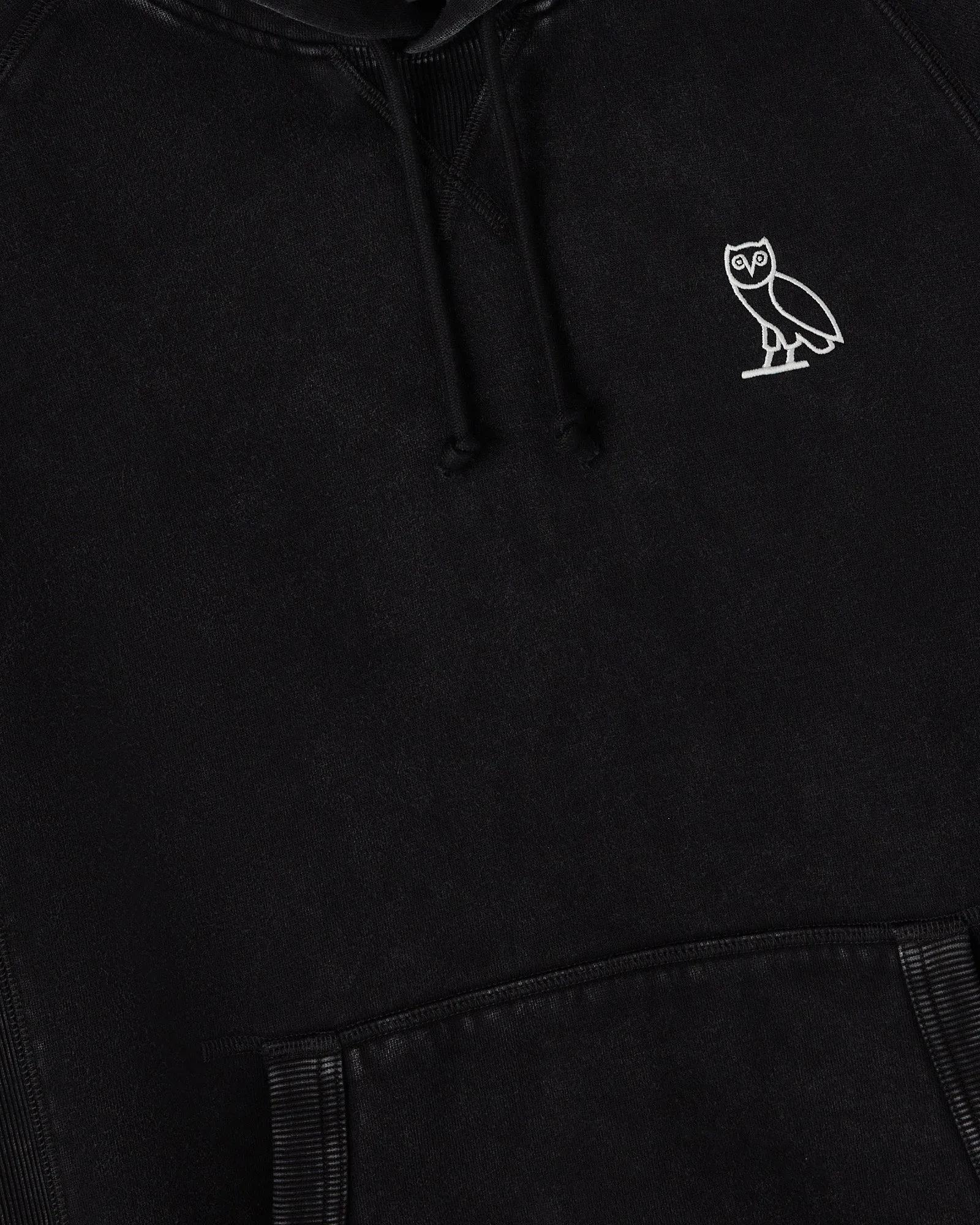 Muskoka Raglan Hoodie - Garment Dyed Black sold by OVO product image thumbnail 2