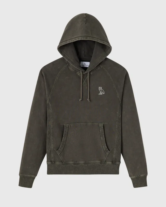 Muskoka Raglan Hoodie - Deep Olive sold by OVO