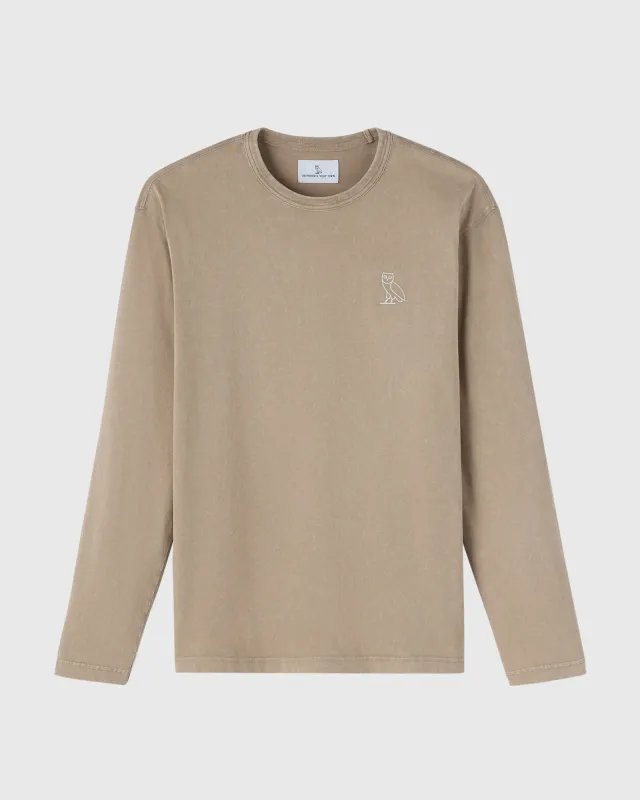 Muskoka Long-Sleeve Tee - Sandstone sold by OVO
