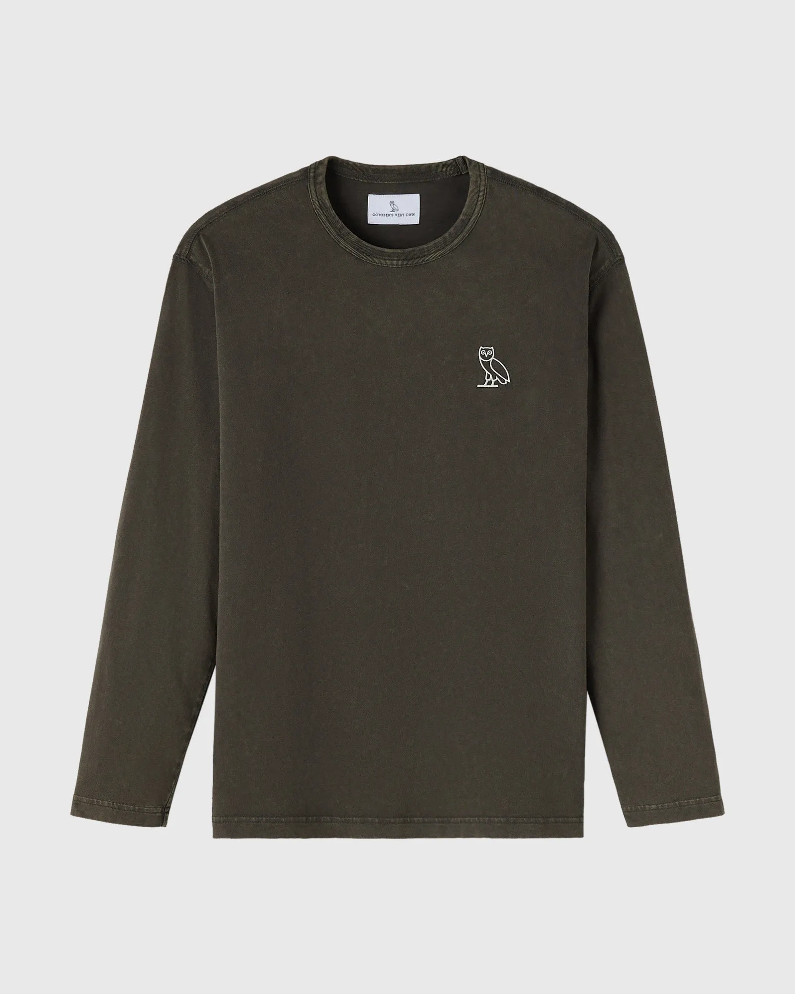 Muskoka Long-Sleeve Tee - Deep Olive sold by OVO
