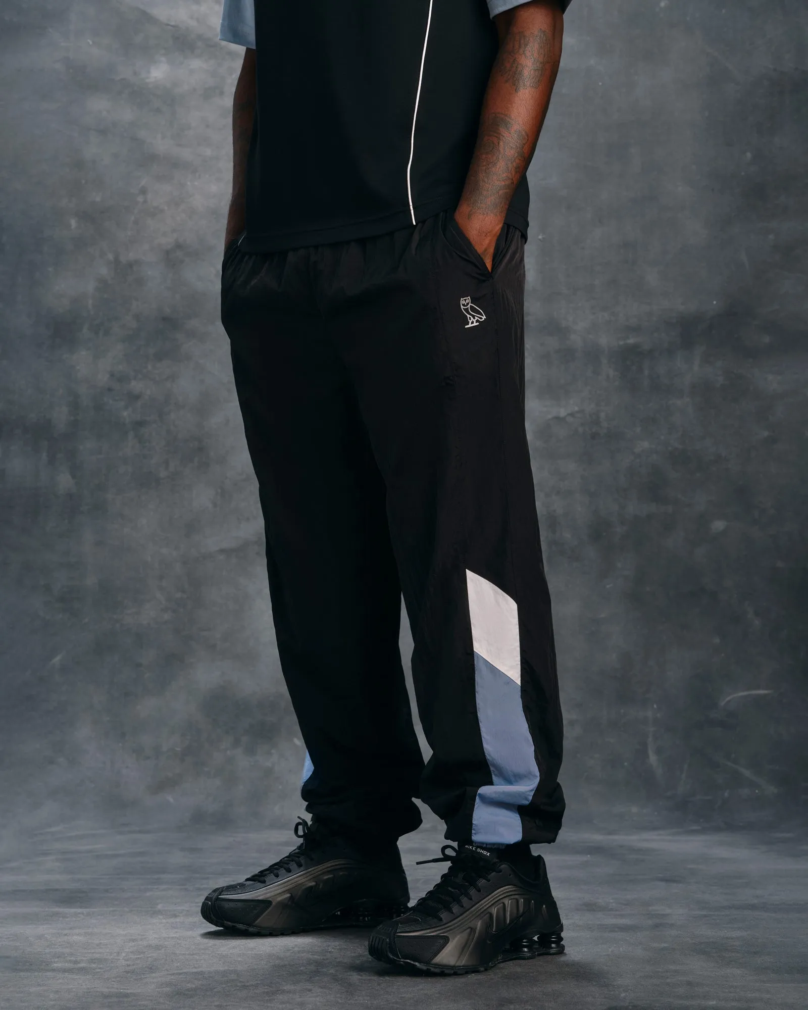 Nylon Track Pant - Black sold by OVO product image thumbnail 2