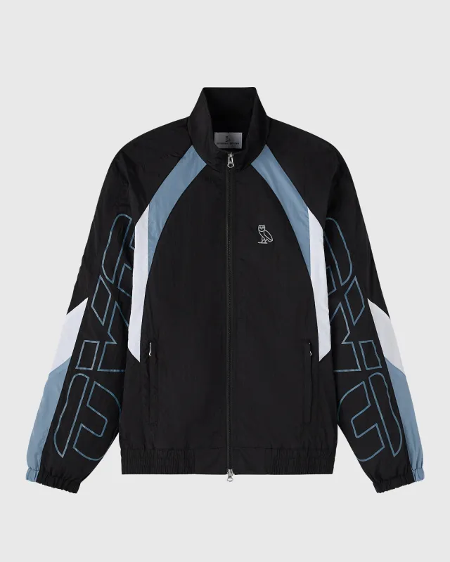 Nylon Track Jacket - Black sold by OVO