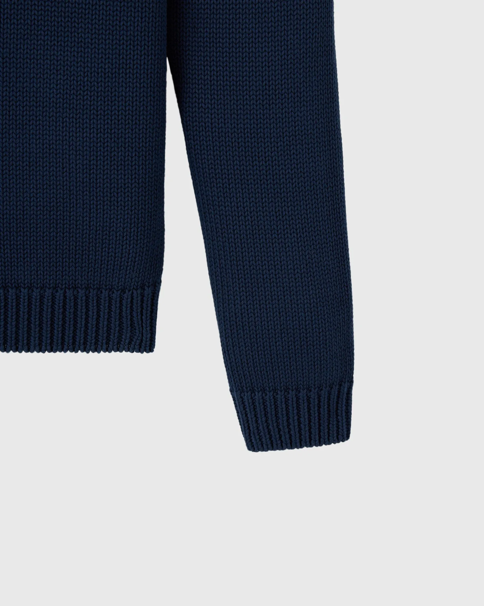 Campus Intarsia Sweater - Starling sold by OVO product image thumbnail 4