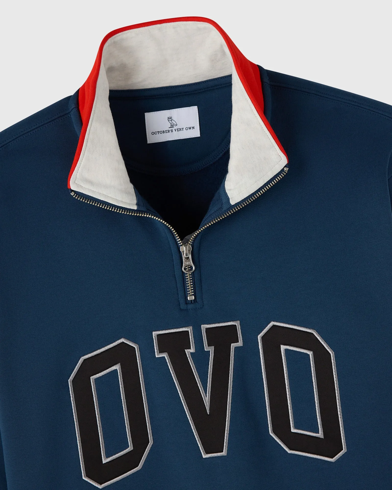 Arch OVO Quarter-Zip Mock Neck - Starling sold by OVO product image thumbnail 2