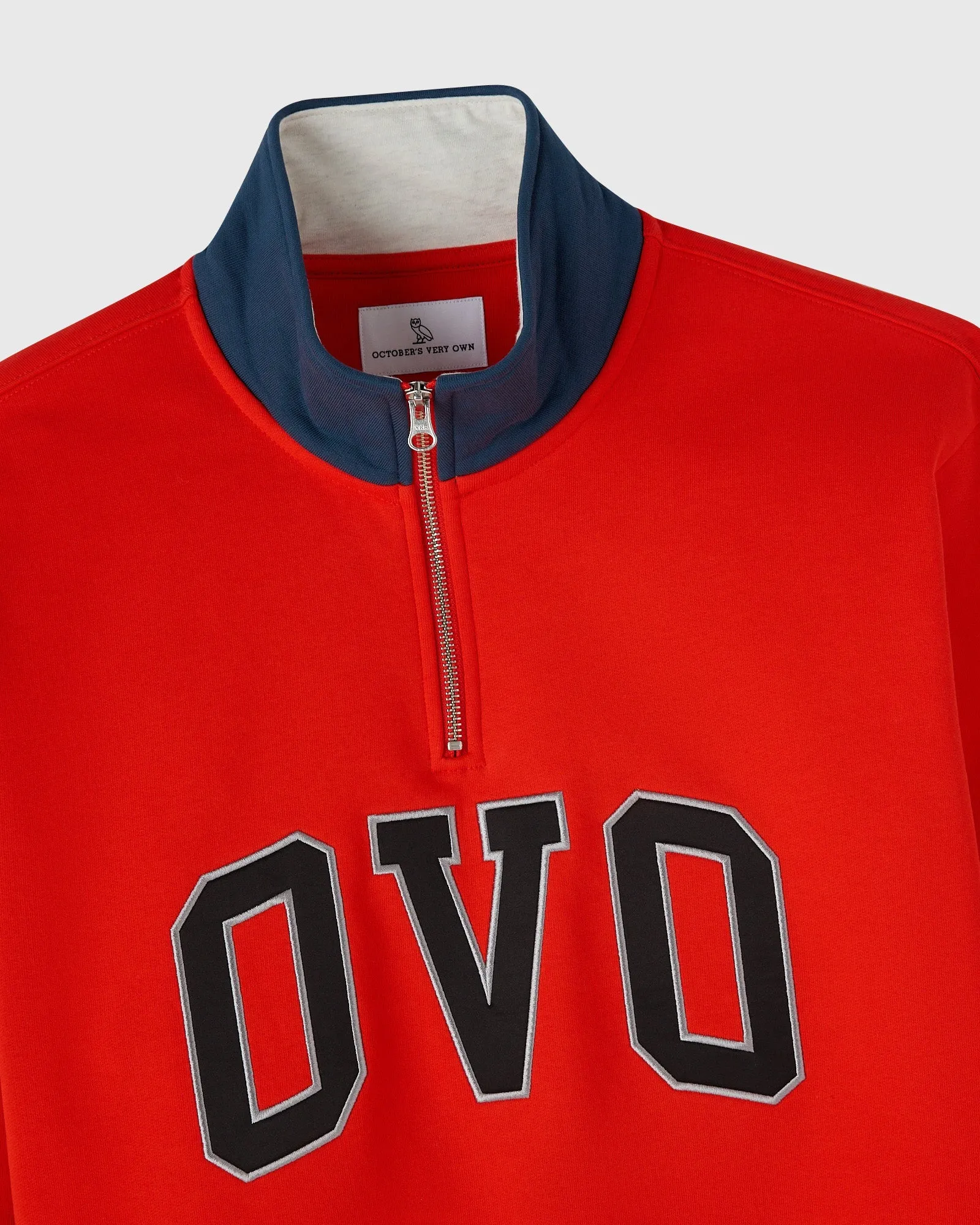 Arch OVO Quarter-Zip Mock Neck - Fuego sold by OVO product image thumbnail 3