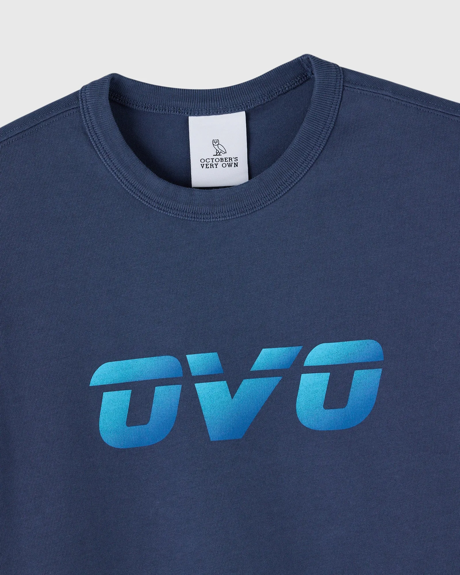 Cropped Runner Tee - Starling sold by OVO product image thumbnail 4