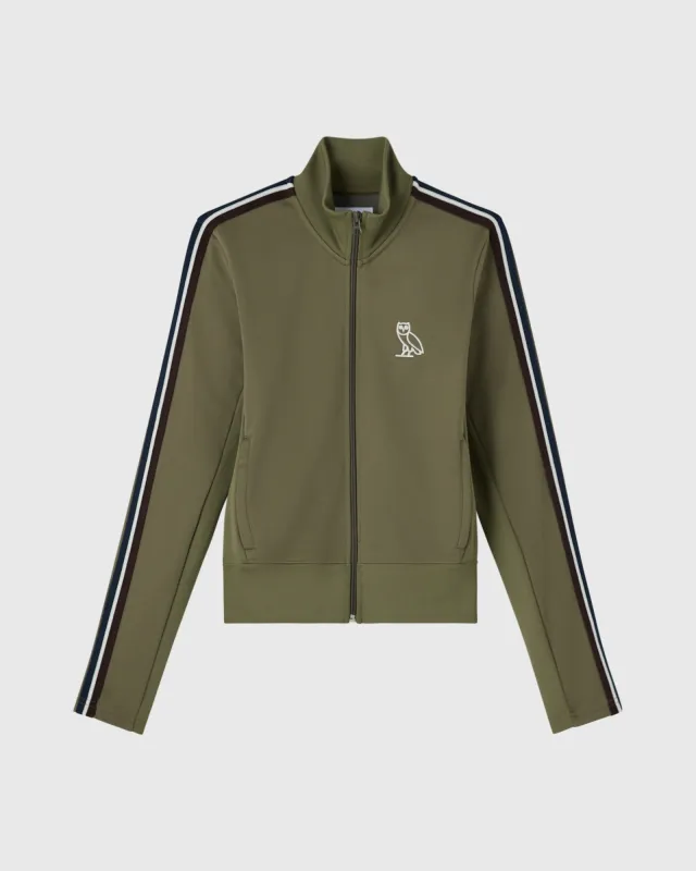 Chainstitch Track Jacket - Olive Green sold by OVO