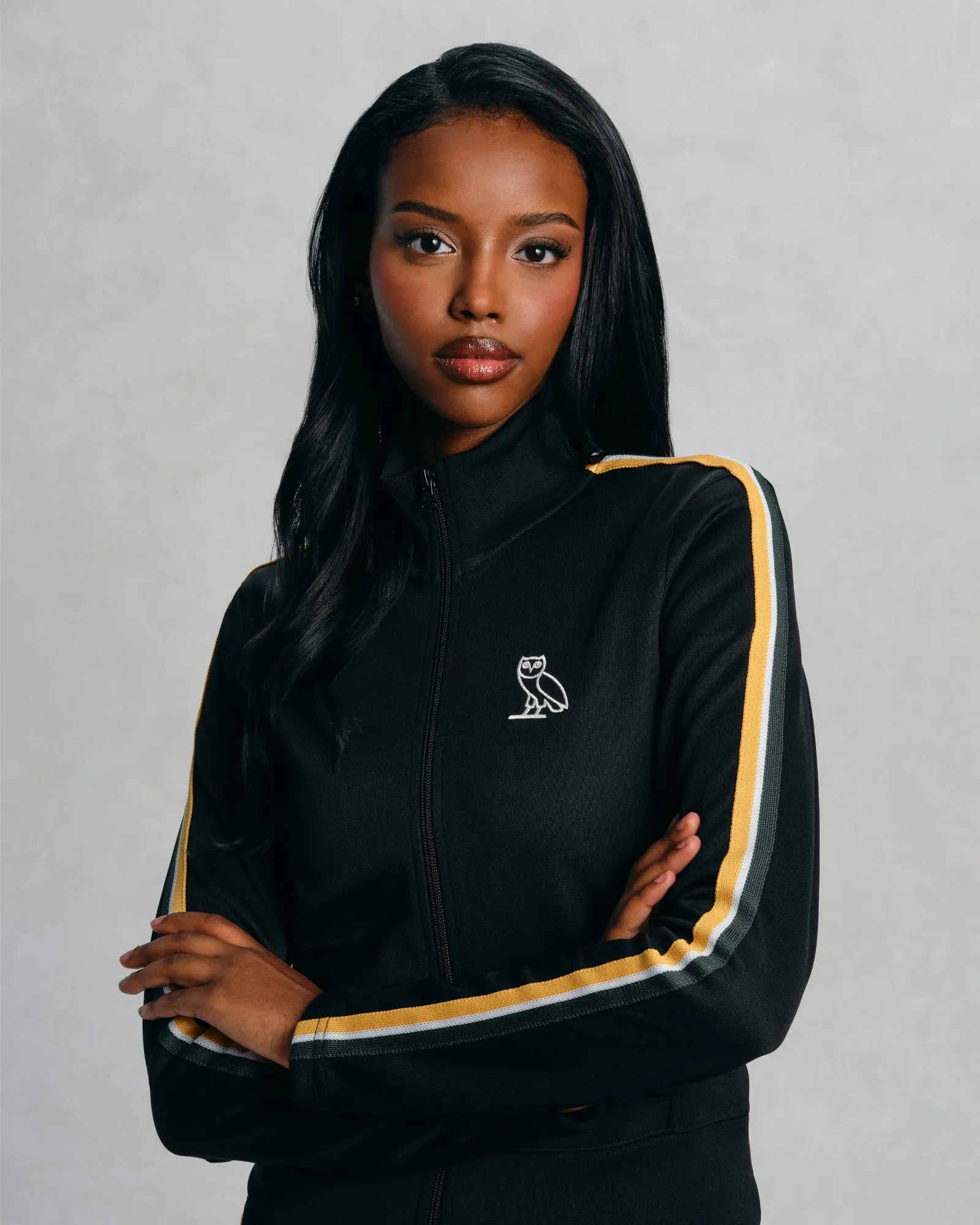 Chainstitch Track Jacket - Black sold by OVO product image thumbnail 3