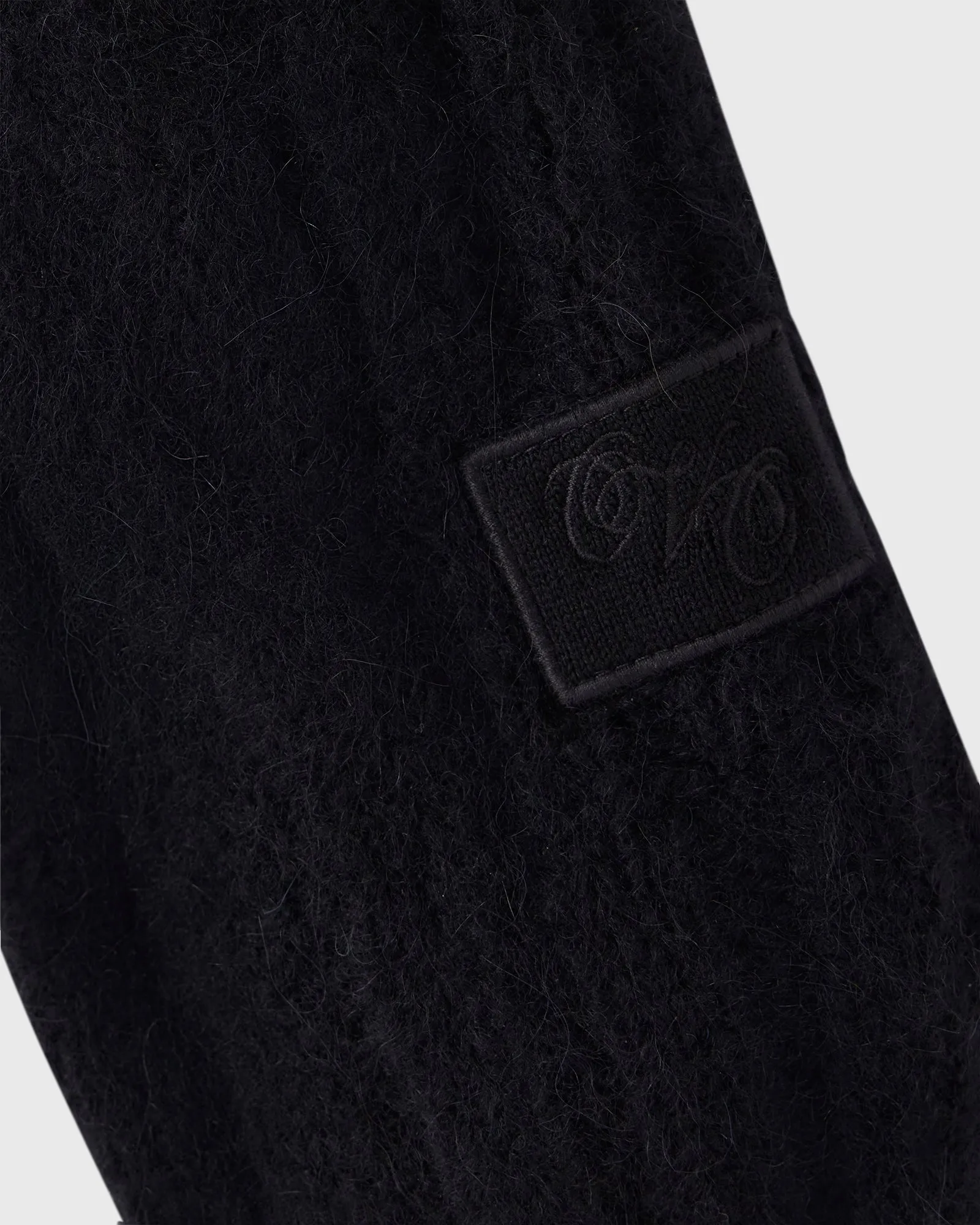 Cropped Cableknit Sweater - Black sold by OVO product image thumbnail 5