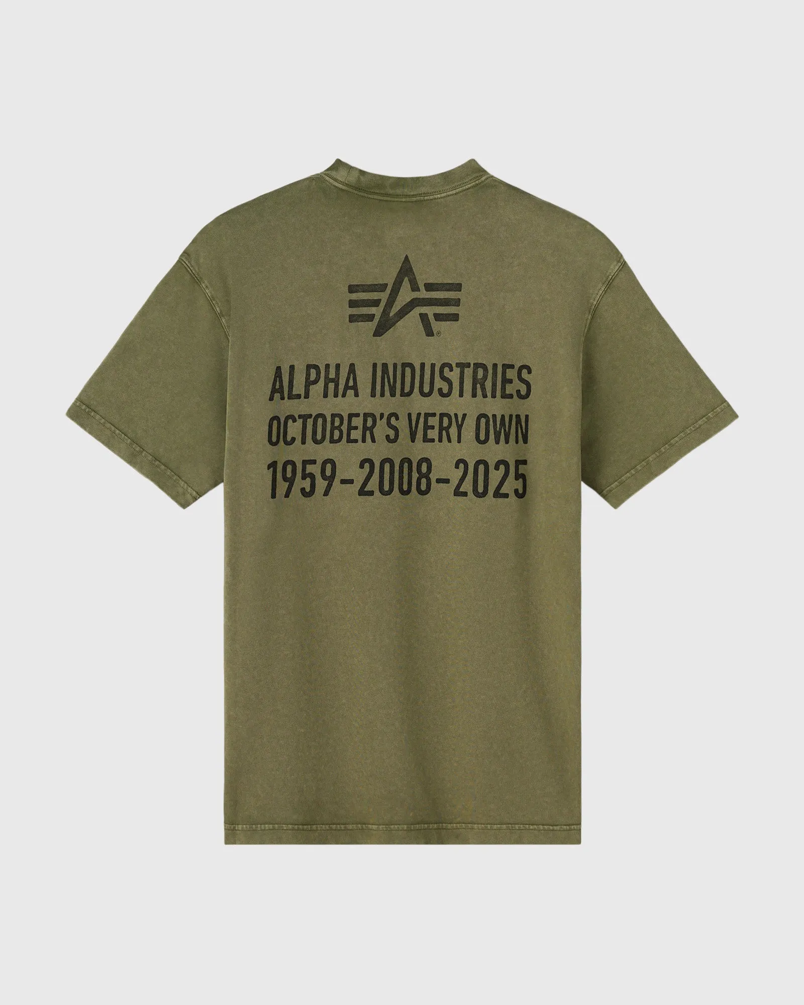Alpha Industries Garment Dyed Tee - Olive Green sold by OVO product image thumbnail 5