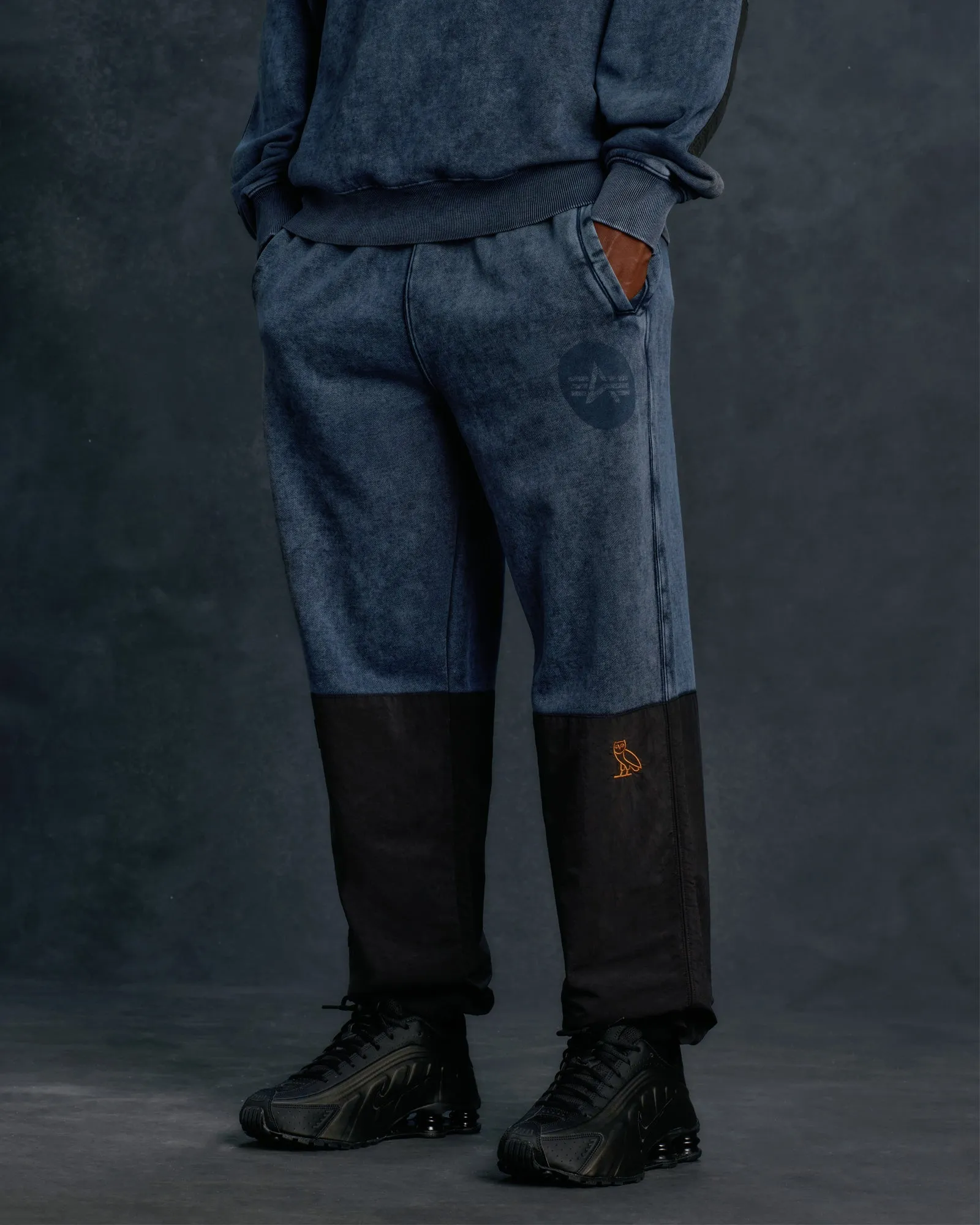 Alpha Industries Garment Dyed Pant - Replica Blue sold by OVO product image thumbnail 2