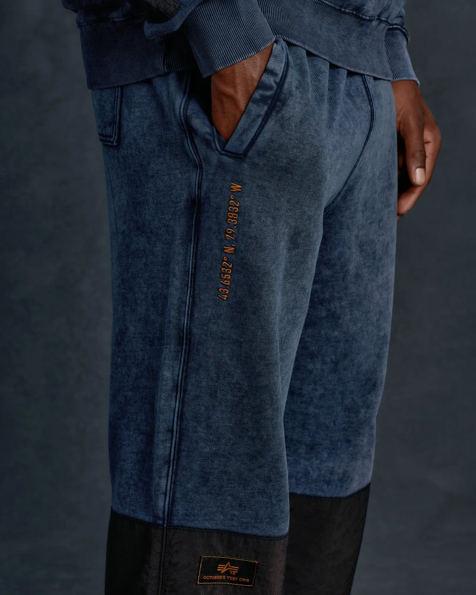 Alpha Industries Garment Dyed Pant - Replica Blue sold by OVO product image thumbnail 3