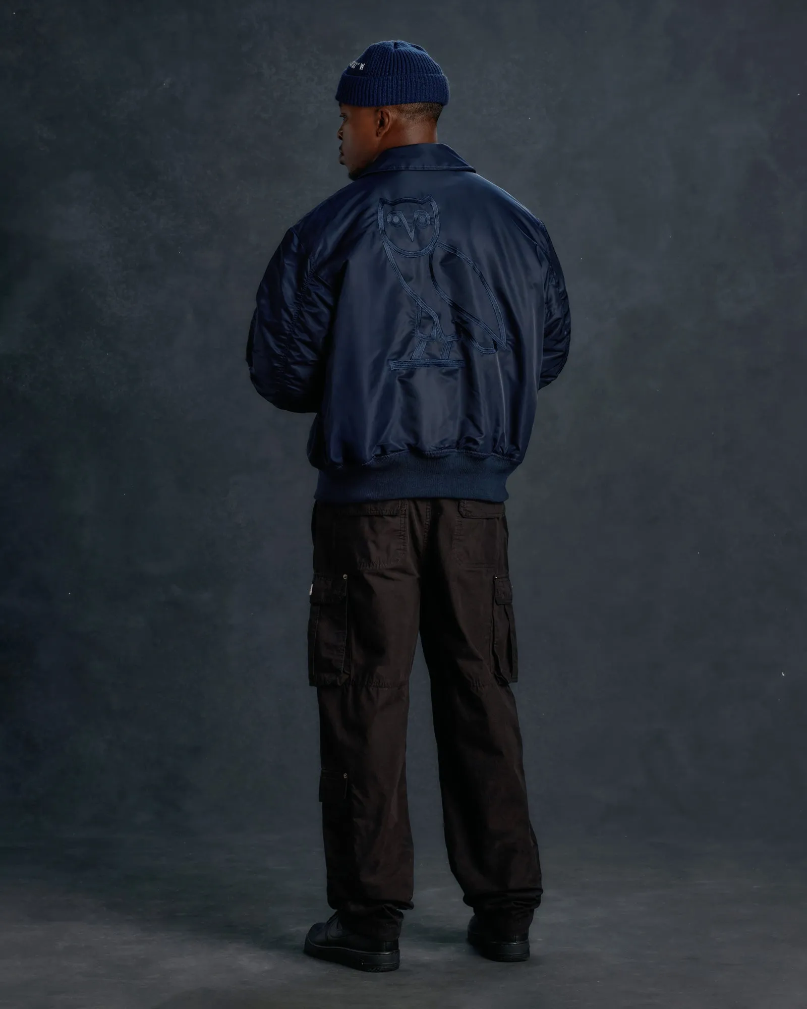 Alpha Industries CW 45/P Bomber Jacket - Replica Blue sold by OVO product image thumbnail 3