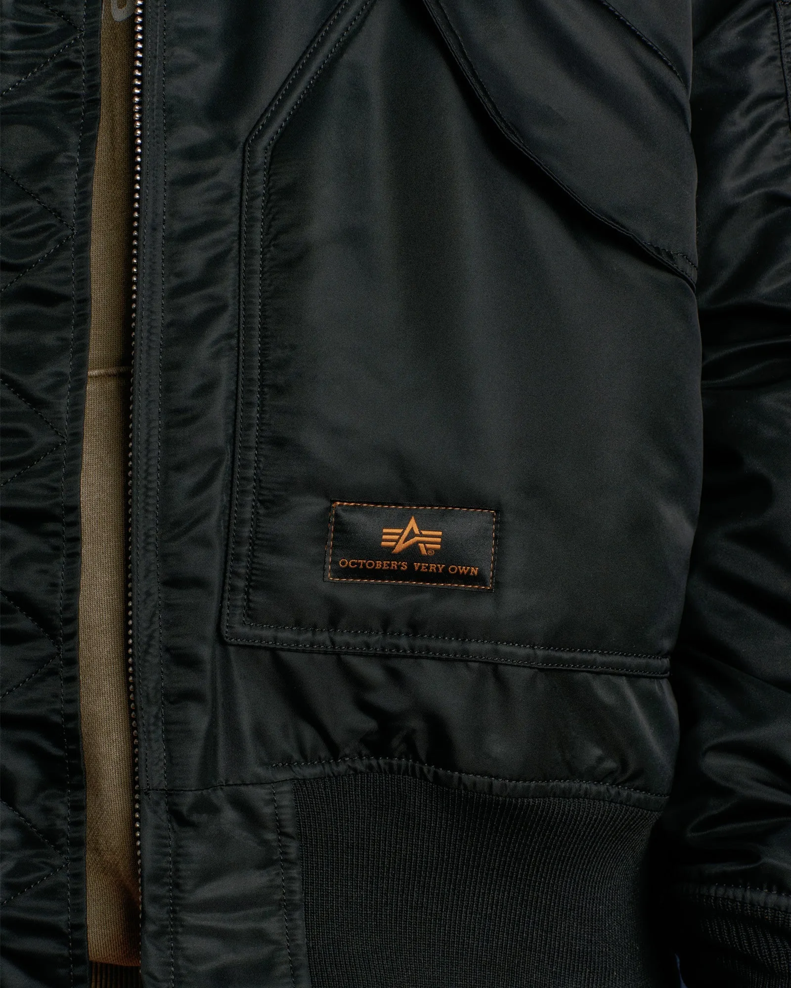 Alpha Industries CW 45/P Bomber Jacket - Black sold by OVO product image thumbnail 5