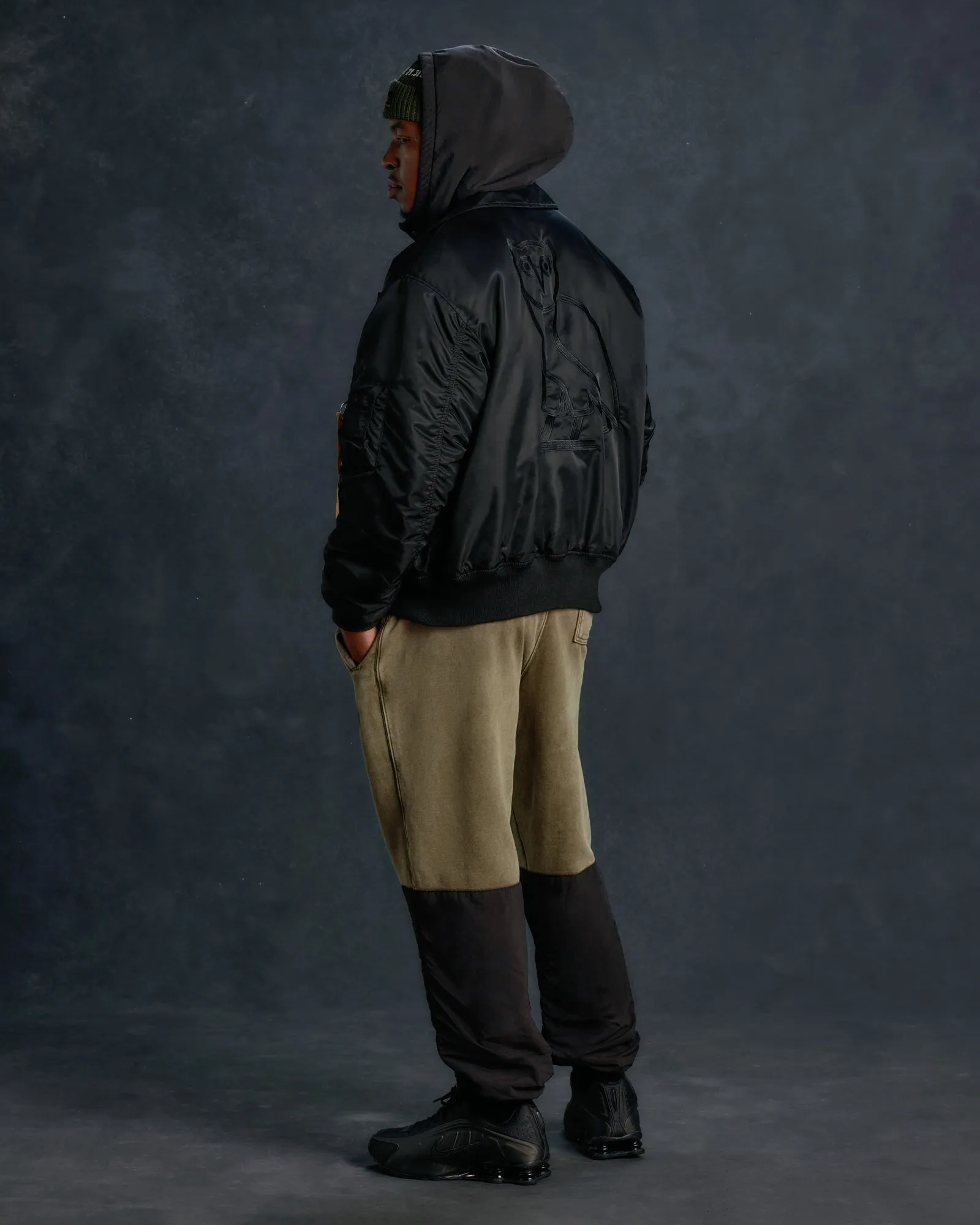 Alpha Industries CW 45/P Bomber Jacket - Black sold by OVO product image thumbnail 3