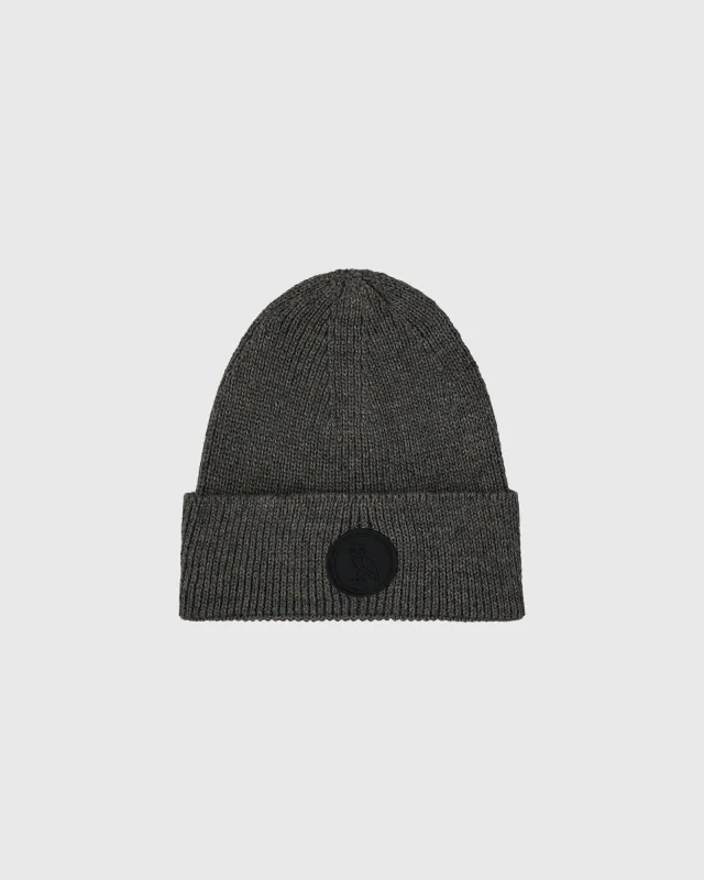 Wool Blend Toque - Heather Grey sold by OVO