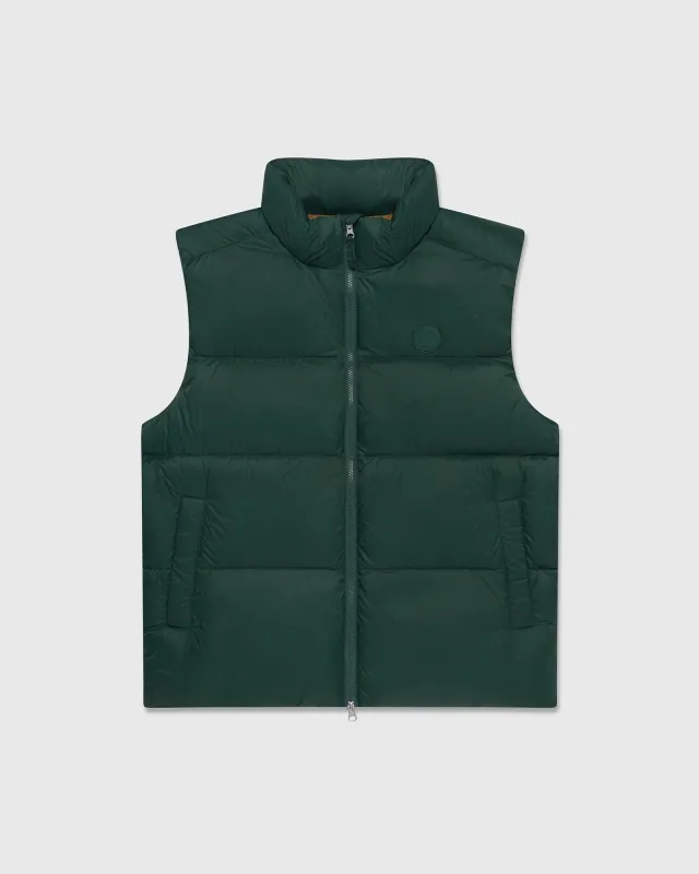 Contrast Bounce Vest - Green sold by OVO