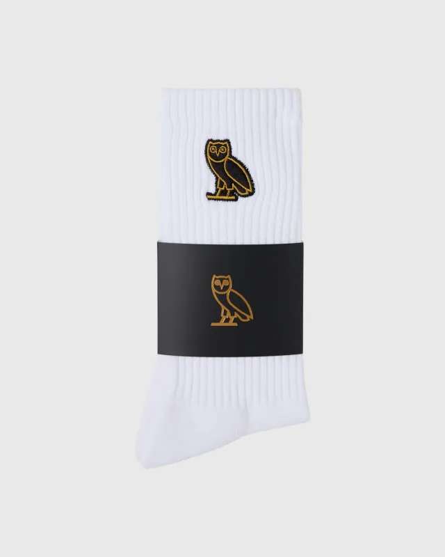 Classic Socks - White sold by OVO