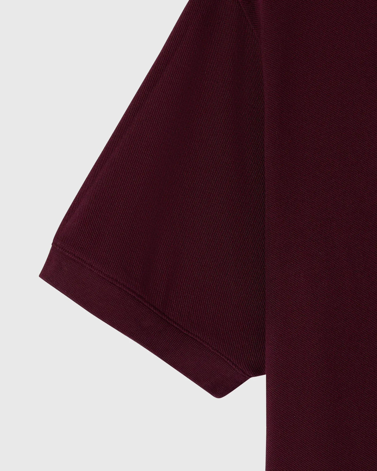 Piqué Tee - Bordeaux sold by OVO product image thumbnail 3