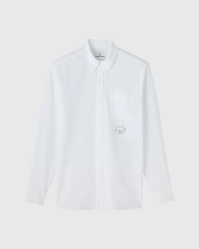 Oxford Shirt - White sold by OVO