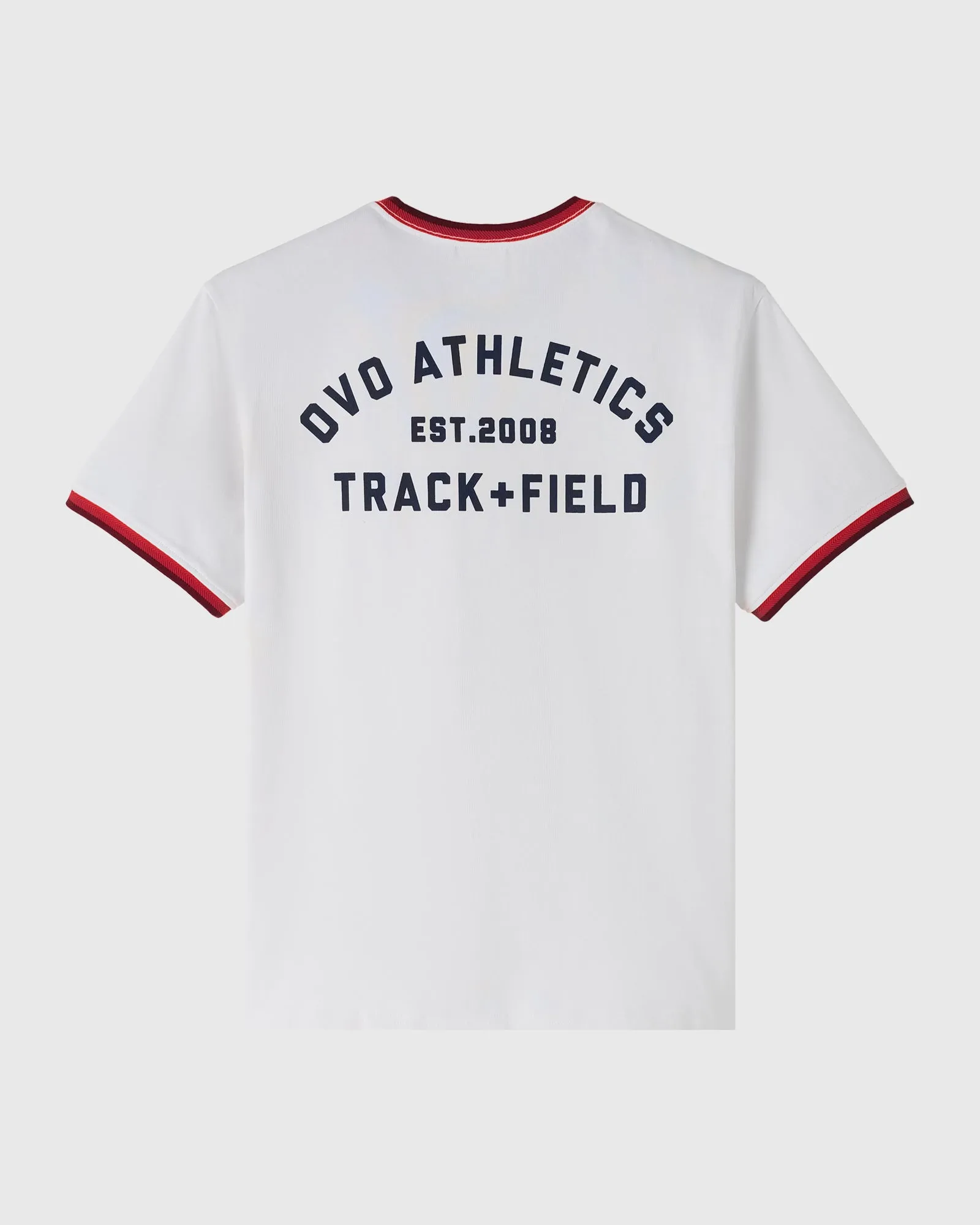 Herringbone Rib Tee - White sold by OVO product image thumbnail 4