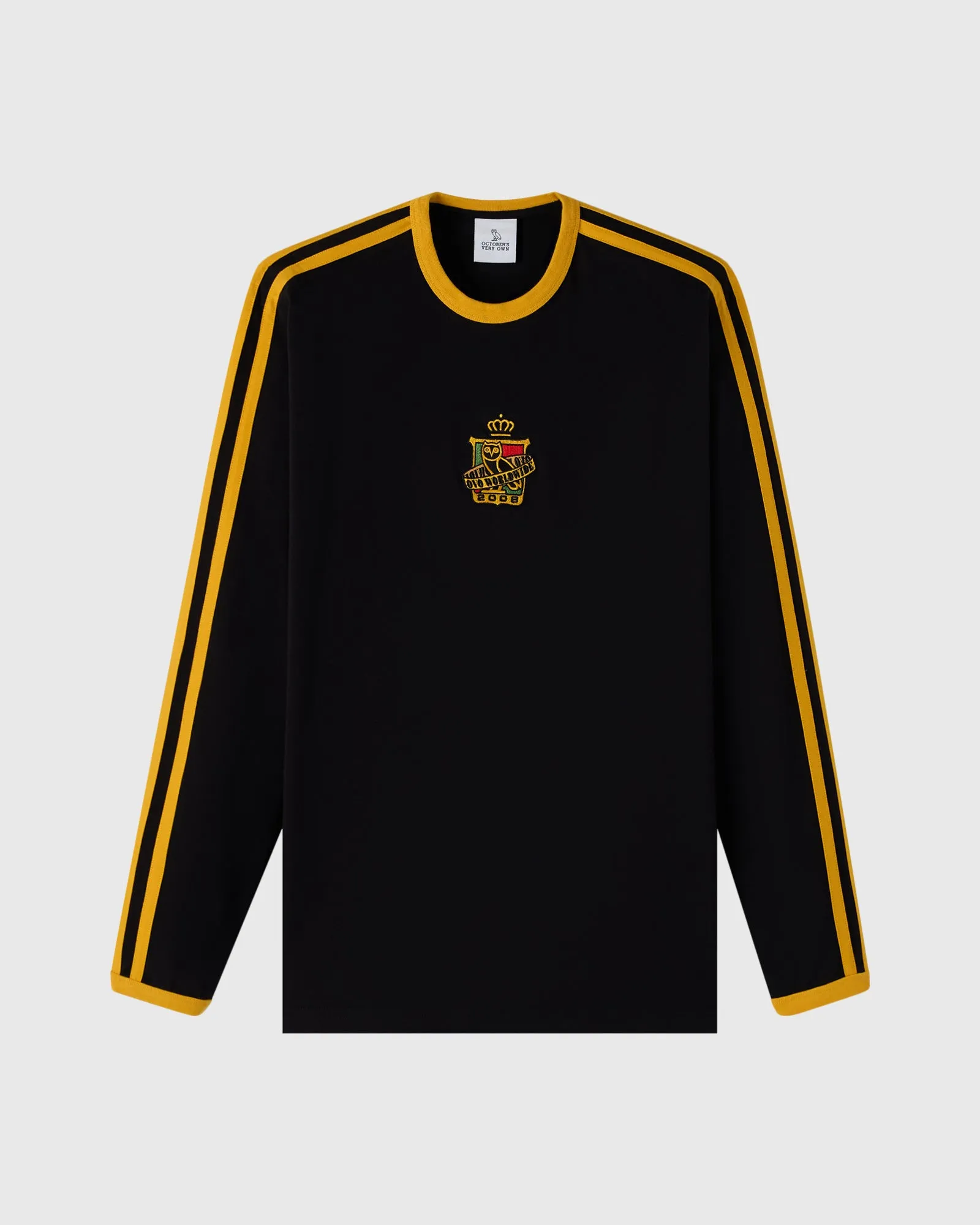 Crest Long-Sleeve Tee - Black sold by OVO