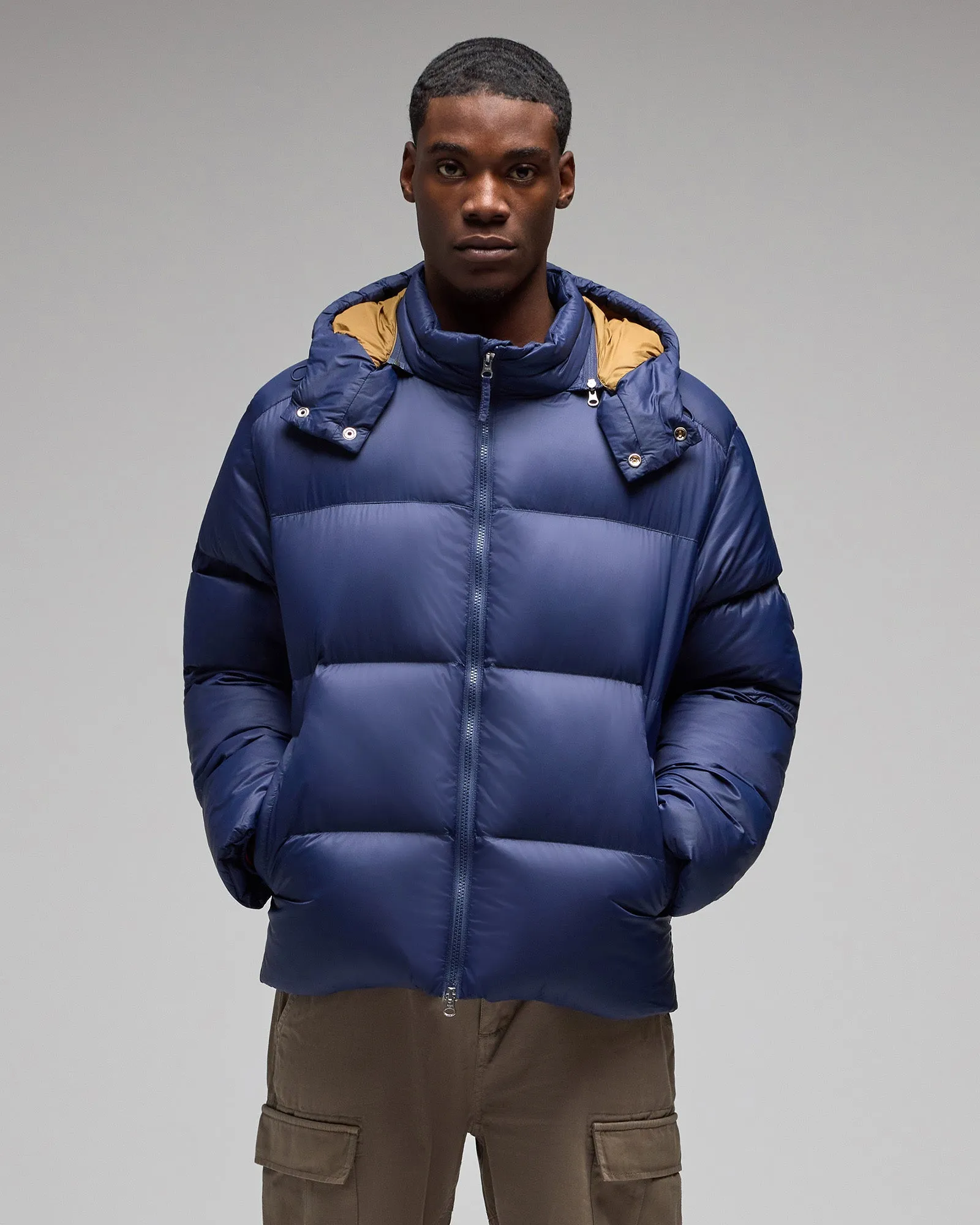 Contrast Bounce Jacket - Navy sold by OVO product image thumbnail 3