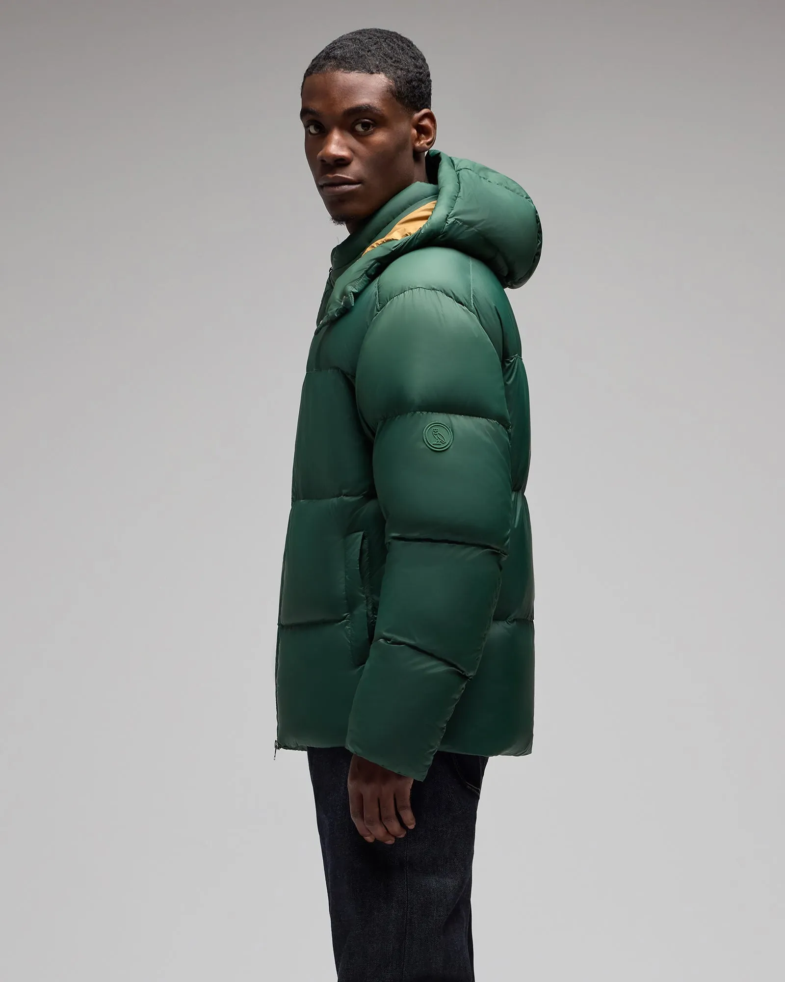 Contrast Bounce Jacket - Green sold by OVO product image thumbnail 4