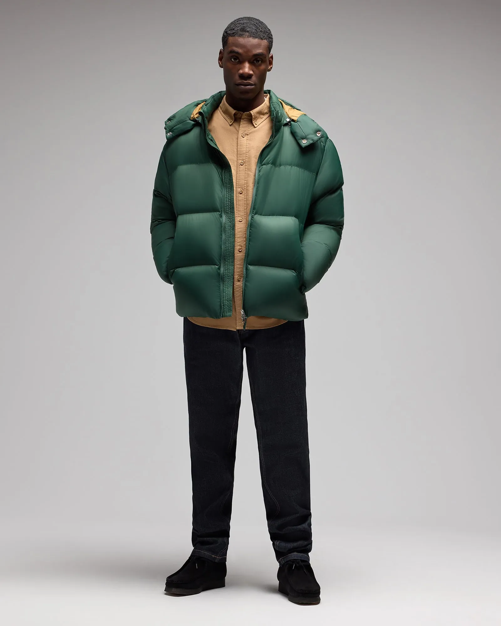 Contrast Bounce Jacket - Green sold by OVO product image thumbnail 2