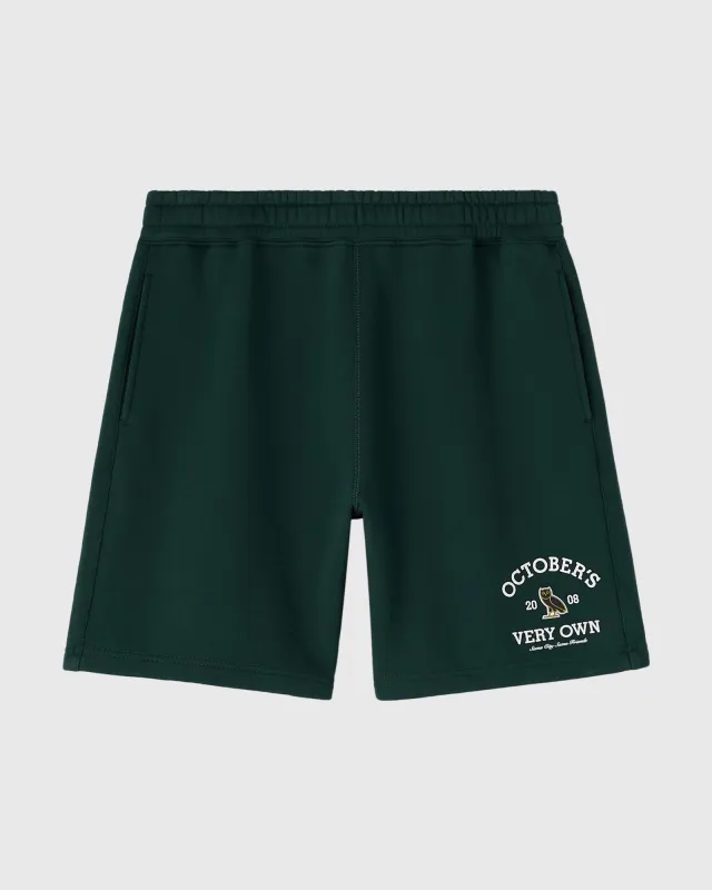 Collegiate Shorts - Midnight Green sold by OVO
