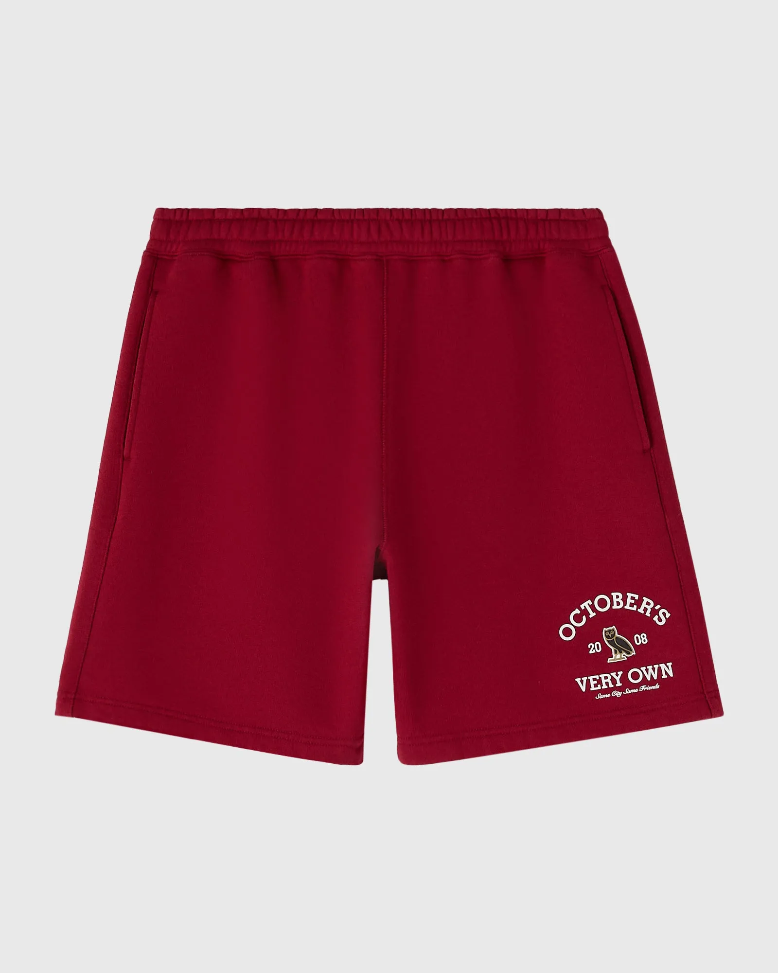 Collegiate Shorts - Deep Red sold by OVO