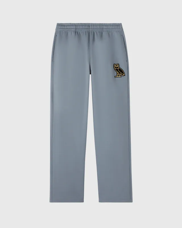 Signature Open-Hem Sweatpant - Slate Blue sold by OVO