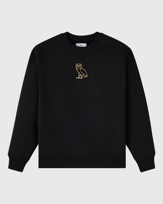 Signature Crewneck - Black sold by OVO