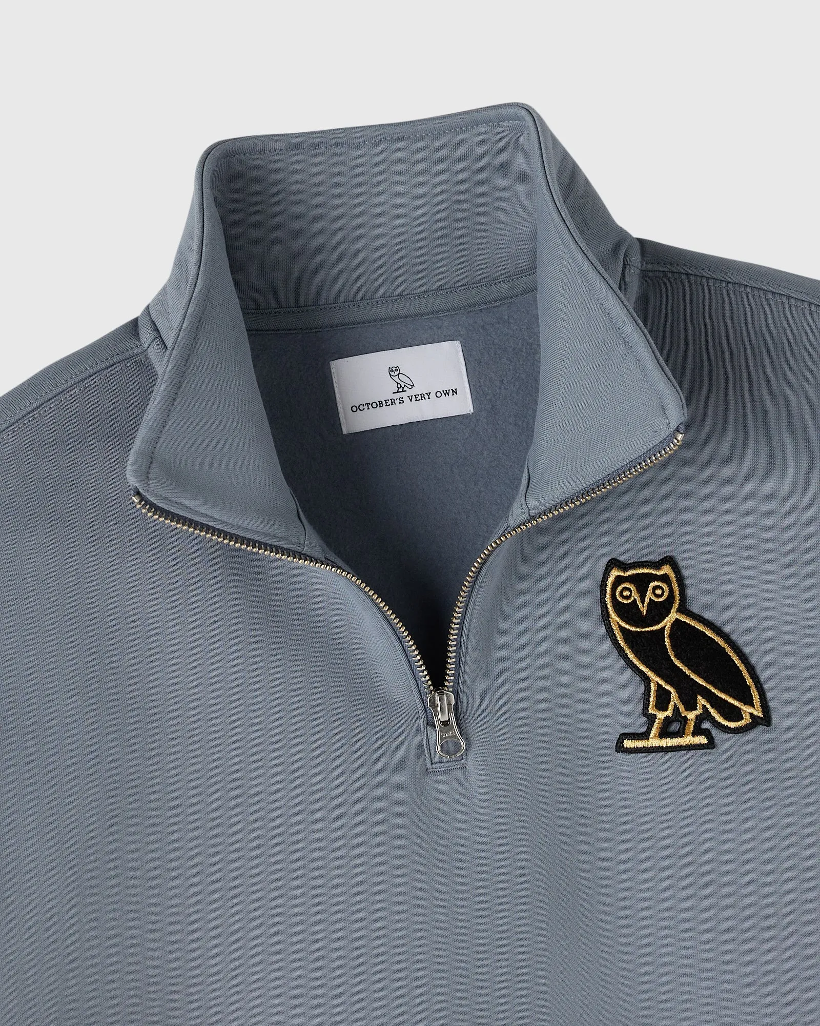 Signature Quarter-Zip Mockneck - Slate Blue sold by OVO product image thumbnail 4