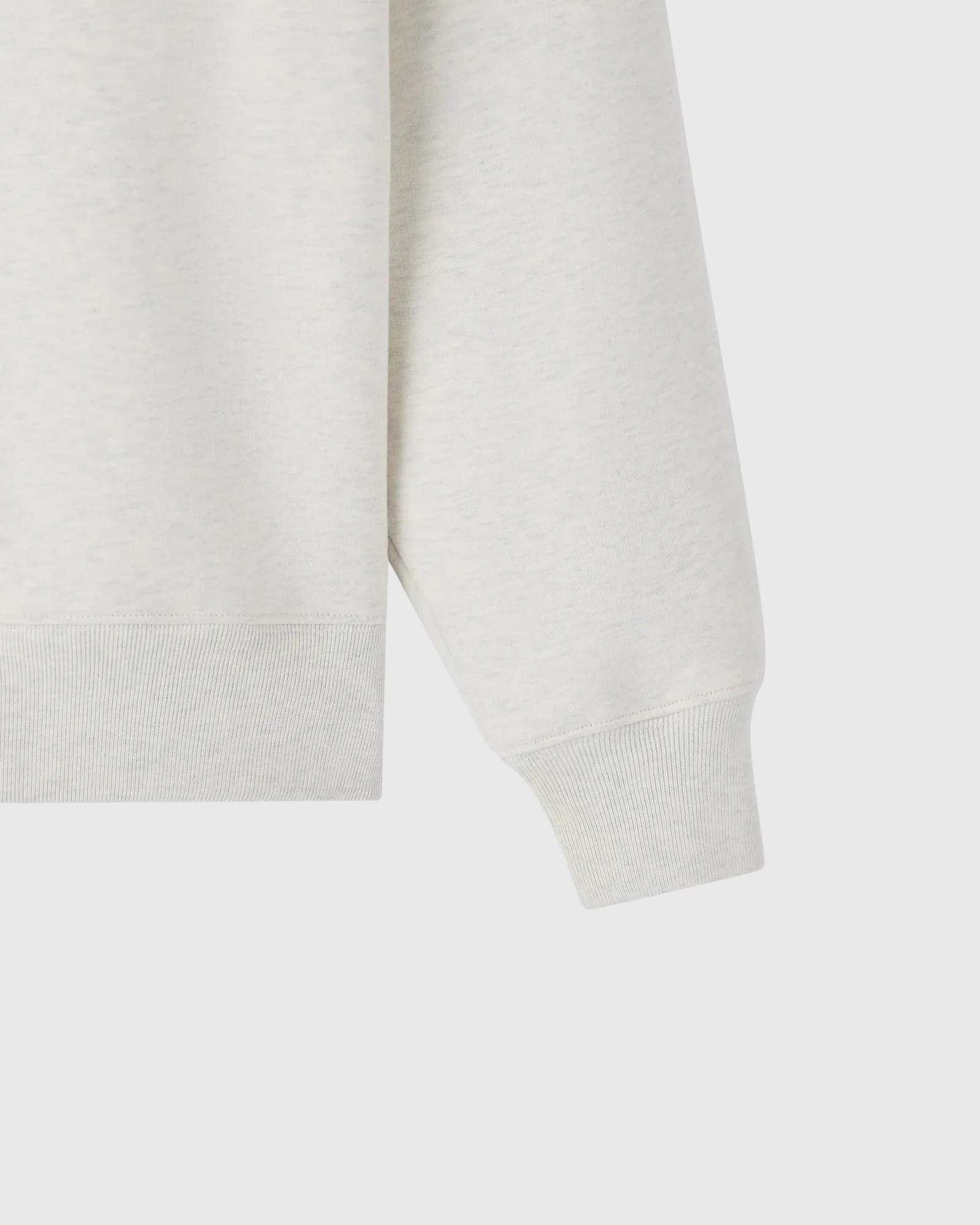 Signature Quarter Zip Mockneck - Ash Heather Grey sold by OVO product image thumbnail 3